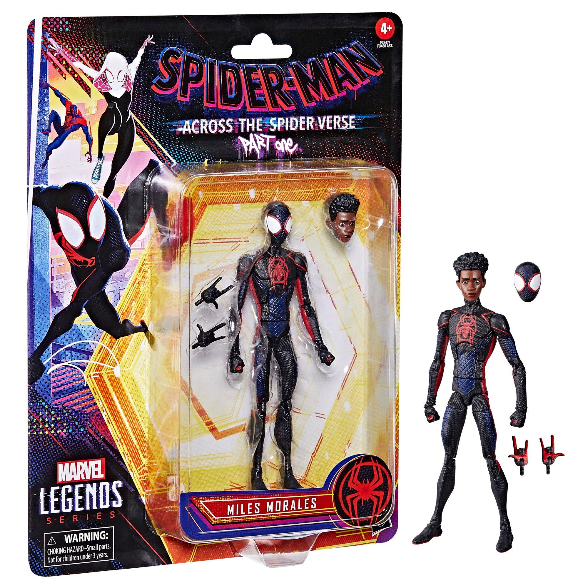 Hasbro Marvel Legends Series Spider-Man: Across the Spider-Verse (Part One) Miles  Morales 6-in Action Figure