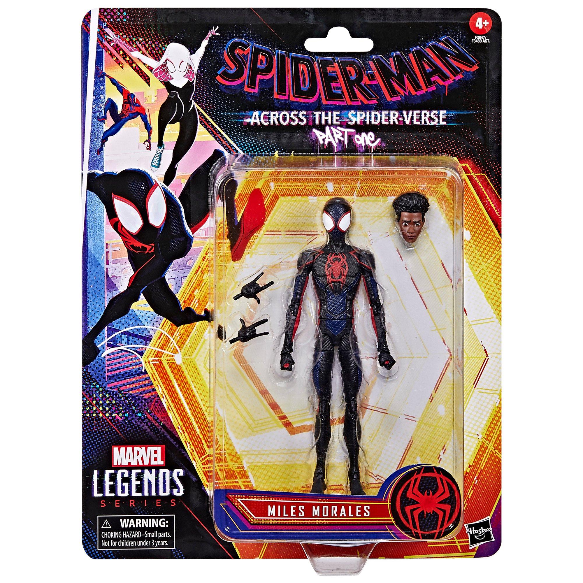 Spider-Man Marvel Legends Series Gamerverse Miles Morales 6-inch  Collectible Action Figure Toy, 7 Accessories and 1 Build-A-Figure Part(s)