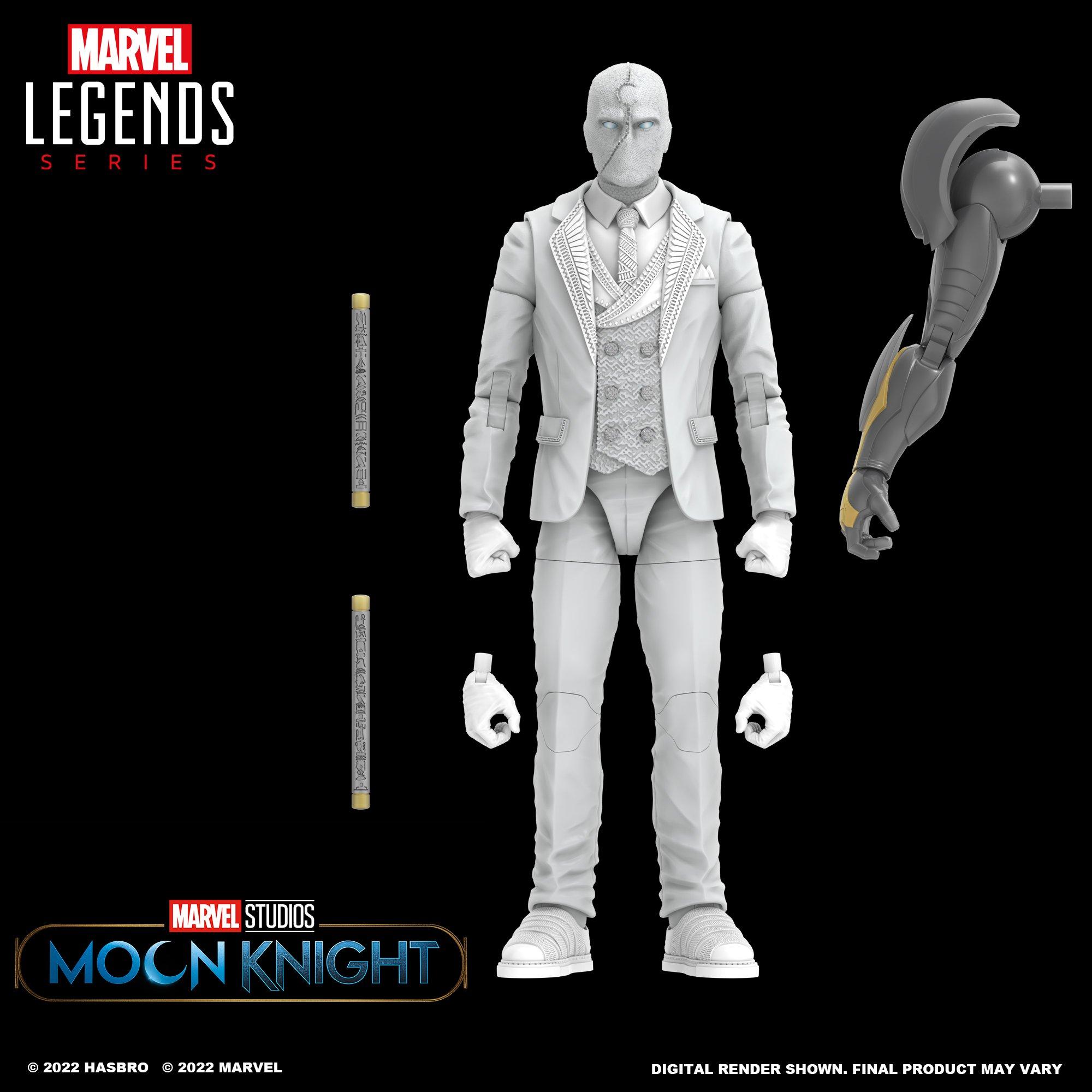 list item 2 of 2 Hasbro Marvel Legends Series Moon Knight Mr. Knight 6-in Figure