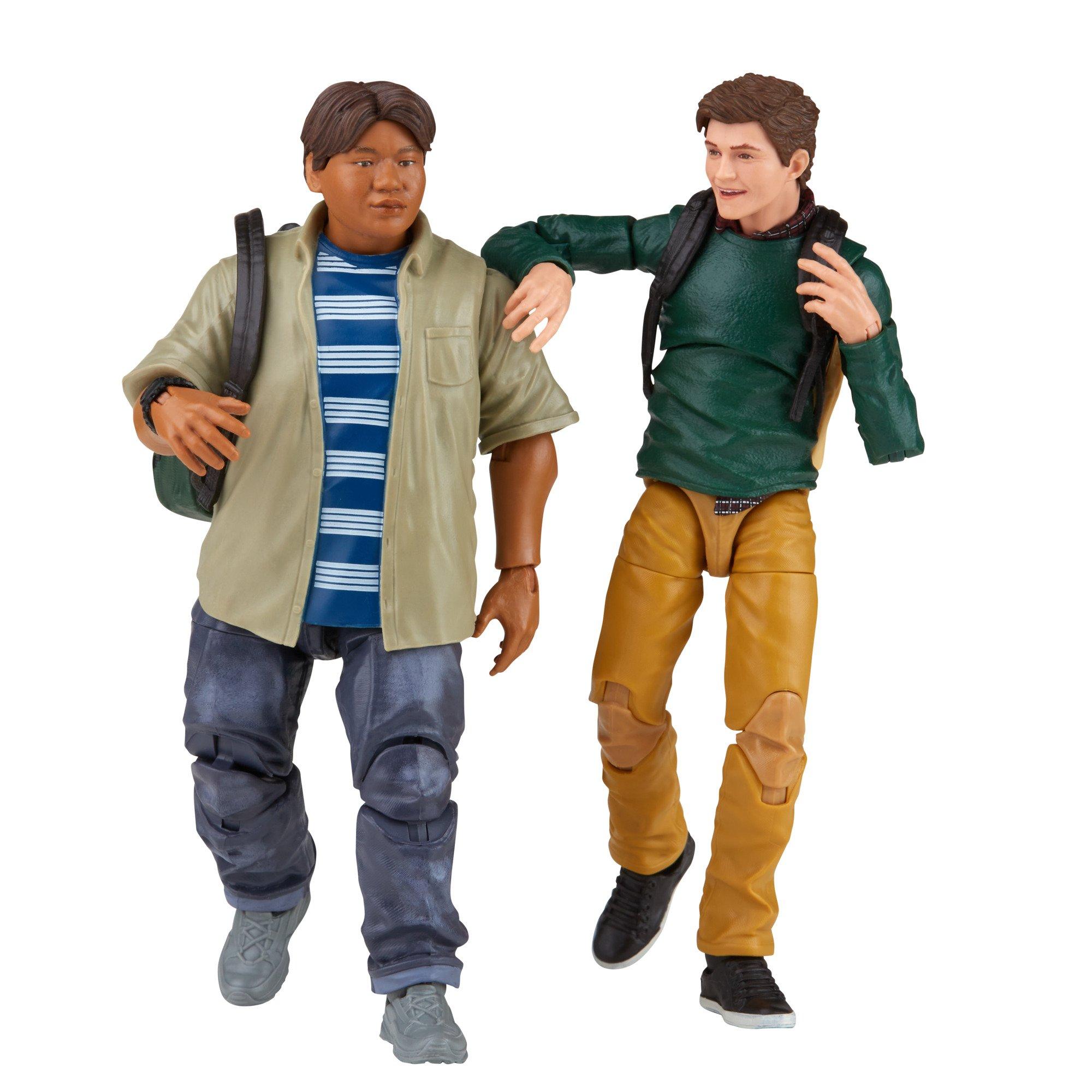 list item 1 of 14 Hasbro Marvel Legends Series 60th Anniversary Spider-Man Homecoming Ned Leeds and Peter Parker 2-Pack 6-in Action Figures