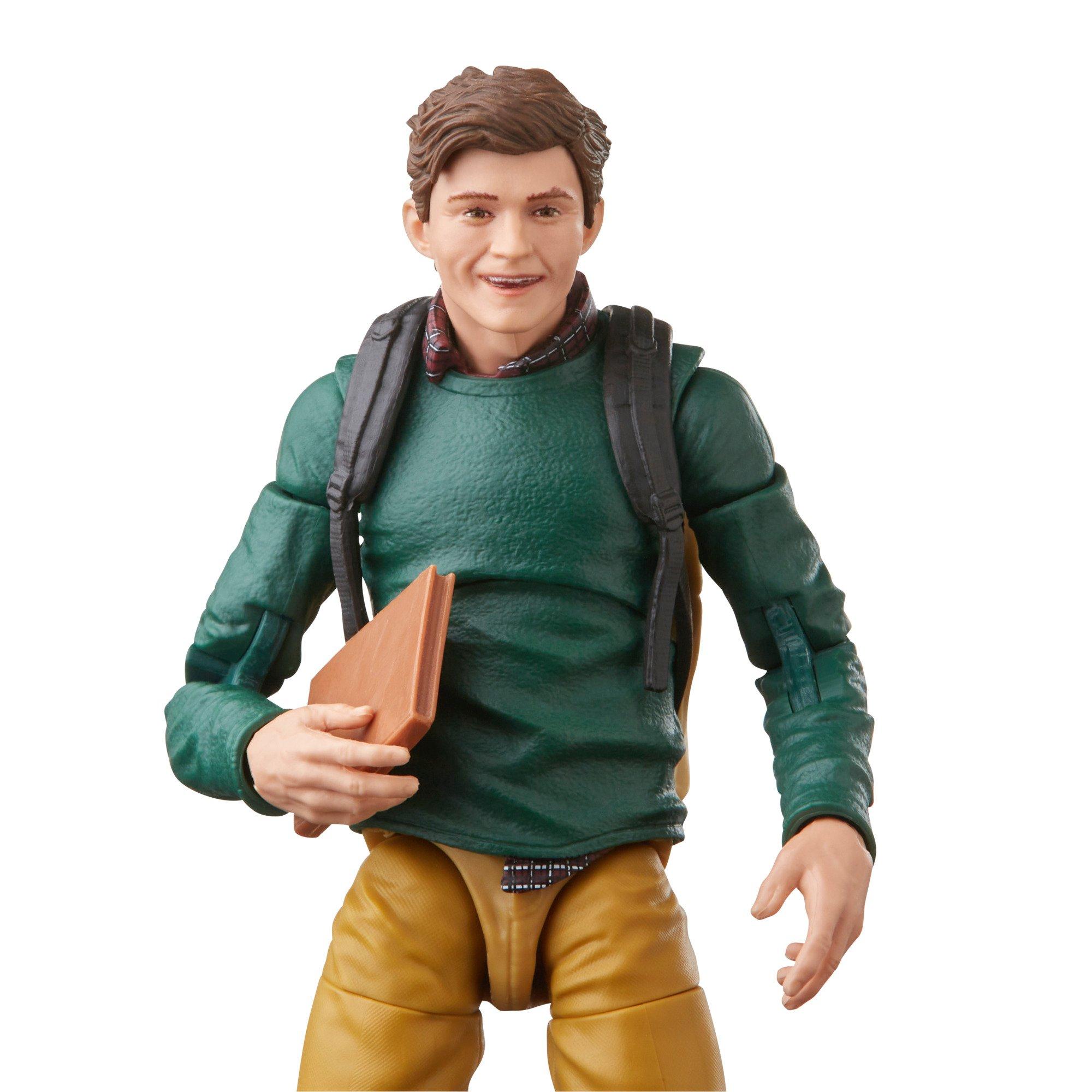 list item 6 of 14 Hasbro Marvel Legends Series 60th Anniversary Spider-Man Homecoming Ned Leeds and Peter Parker 2-Pack 6-in Action Figures
