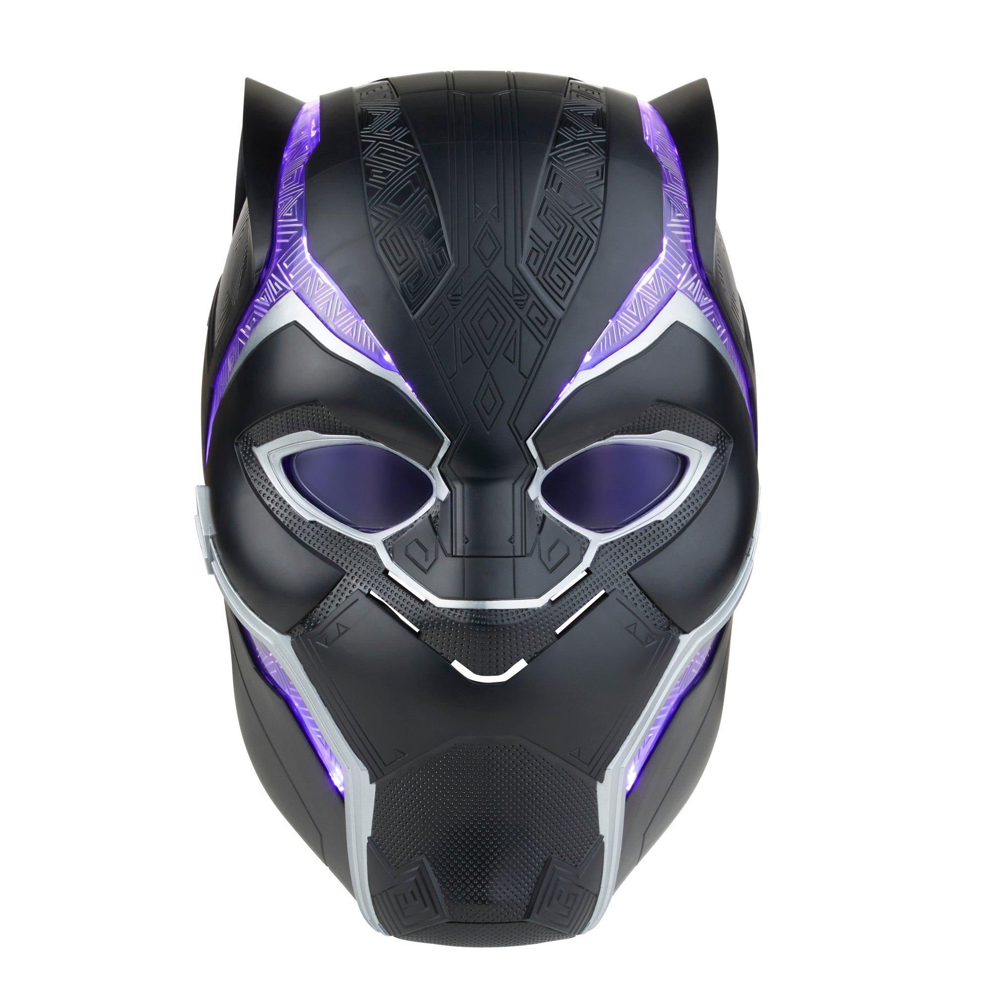 Hasbro Marvel Legends Black Panther Mask Replica with Vibrainium Light