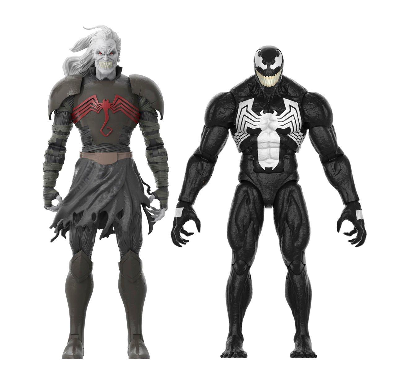 list item 1 of 18 Hasbro Marvel Legends Series 60th Anniversary King in Black Marvel's Knull and Venom 2-Pack 6-in Action Figures