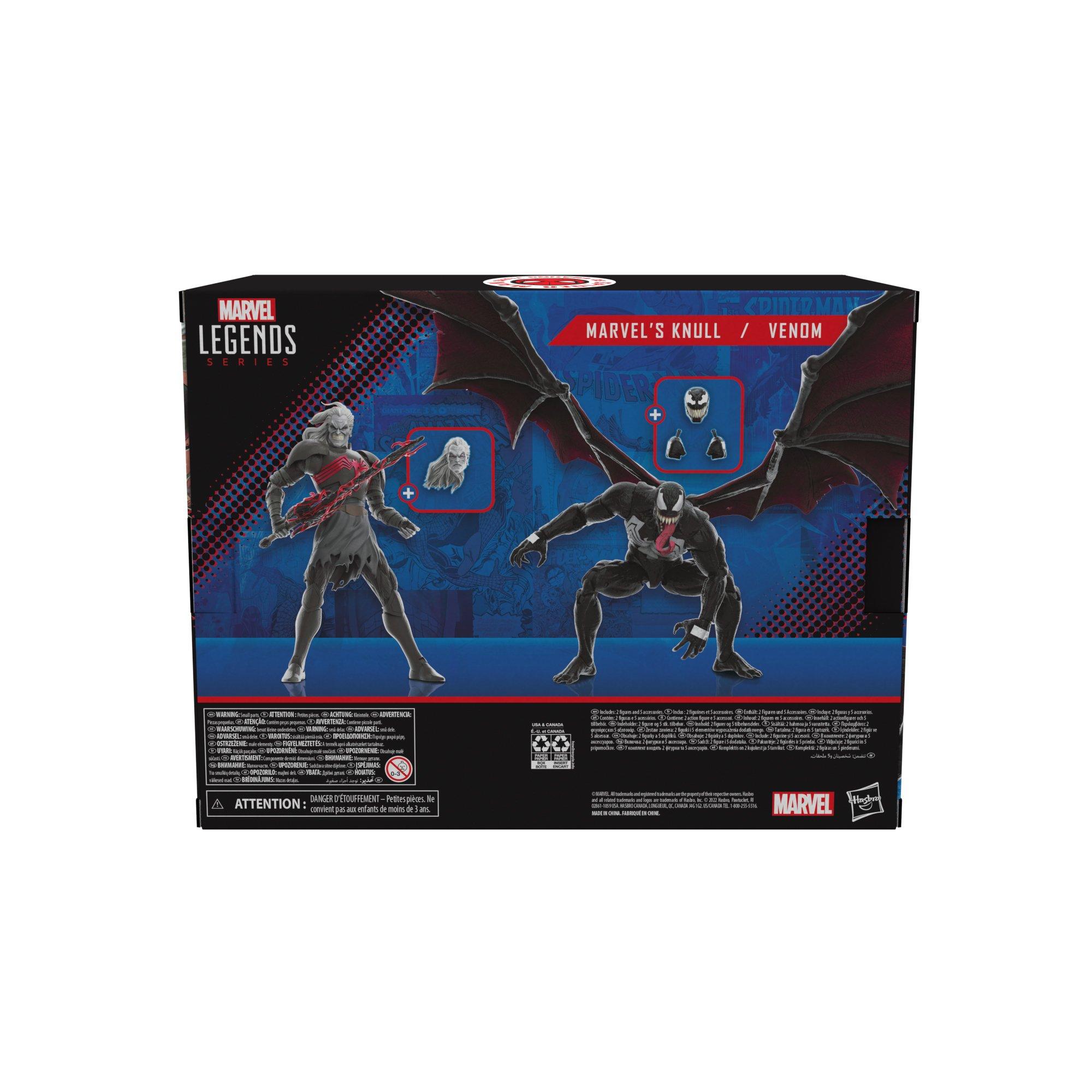 list item 18 of 18 Hasbro Marvel Legends Series 60th Anniversary King in Black Marvel's Knull and Venom 2-Pack 6-in Action Figures