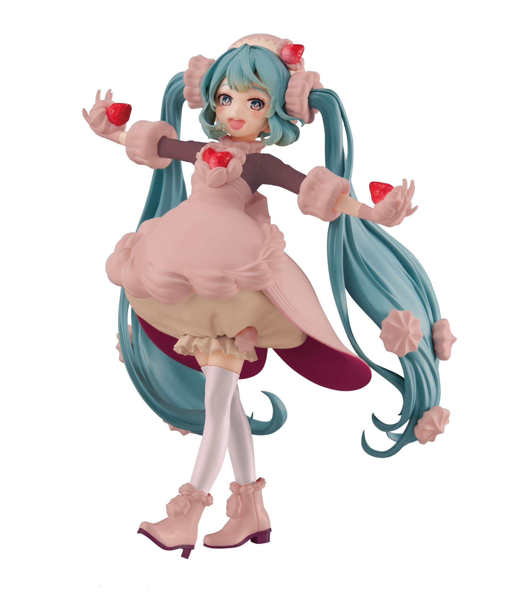 hatsune miku strawberry figure