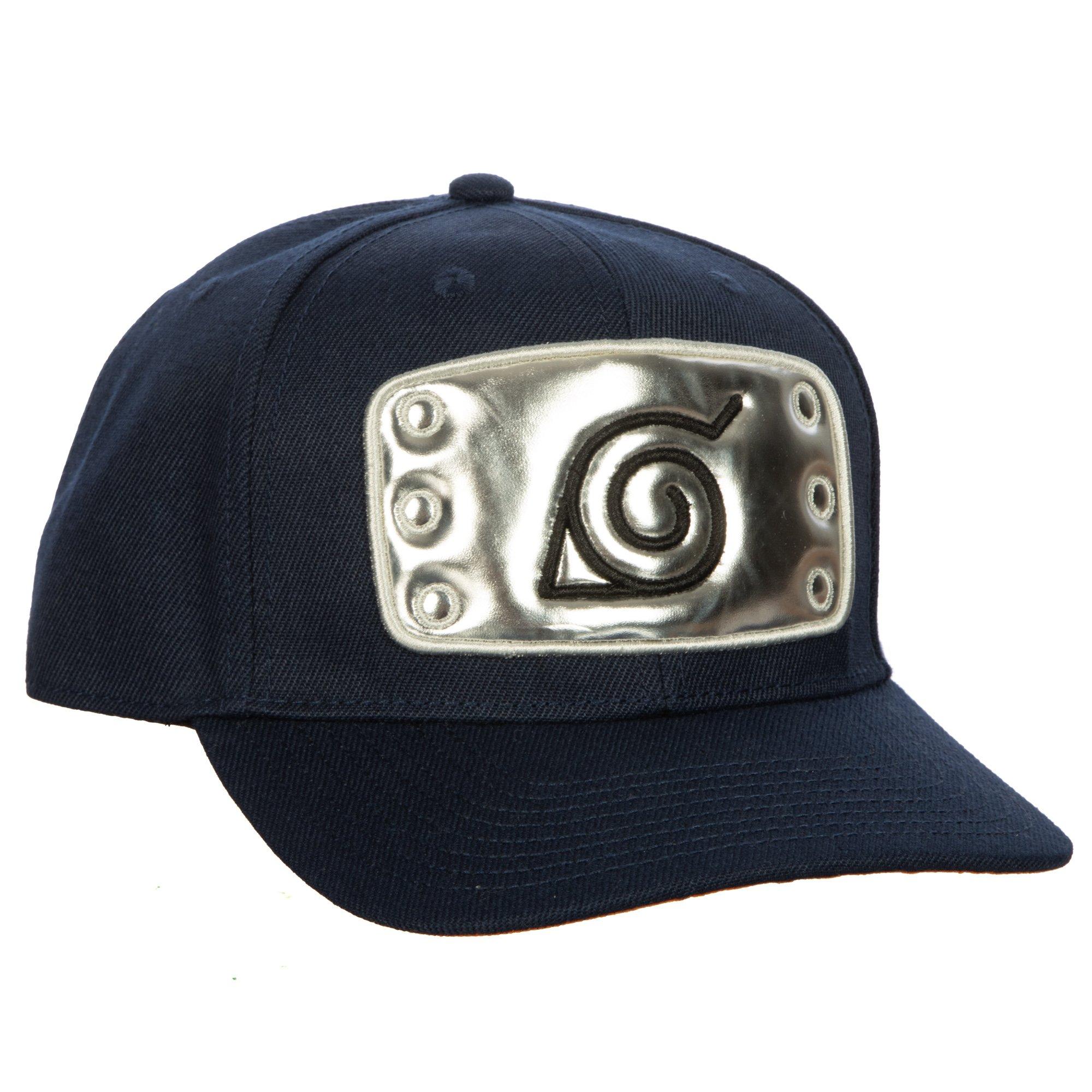 Naruto Village Hidden in the Leaves Symbol Snapback Hat