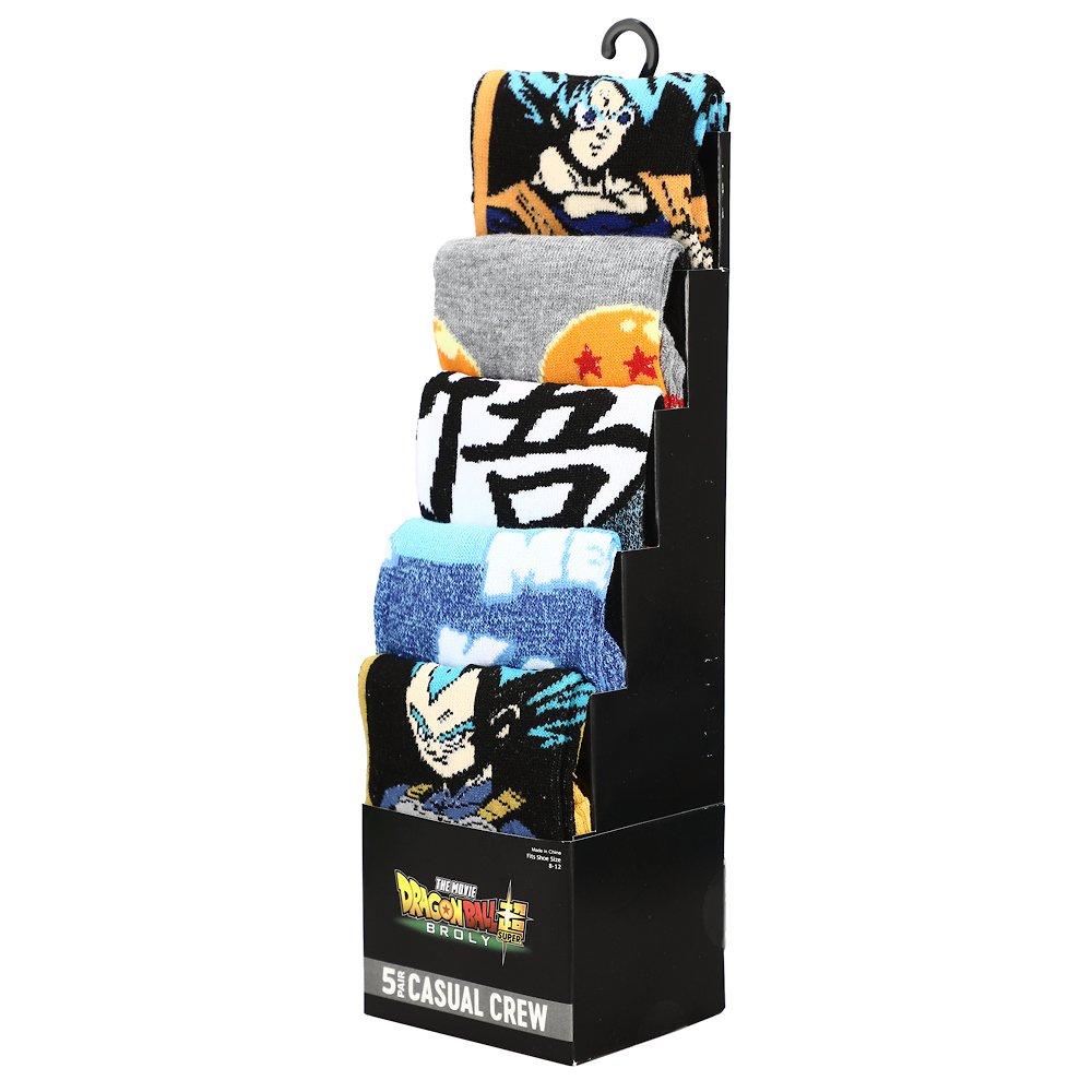 Dragon Ball Super: Broly Crew Socks 5 Pack