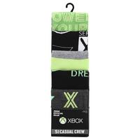 list item 8 of 8 Xbox Series X Crew Socks 5 Pack