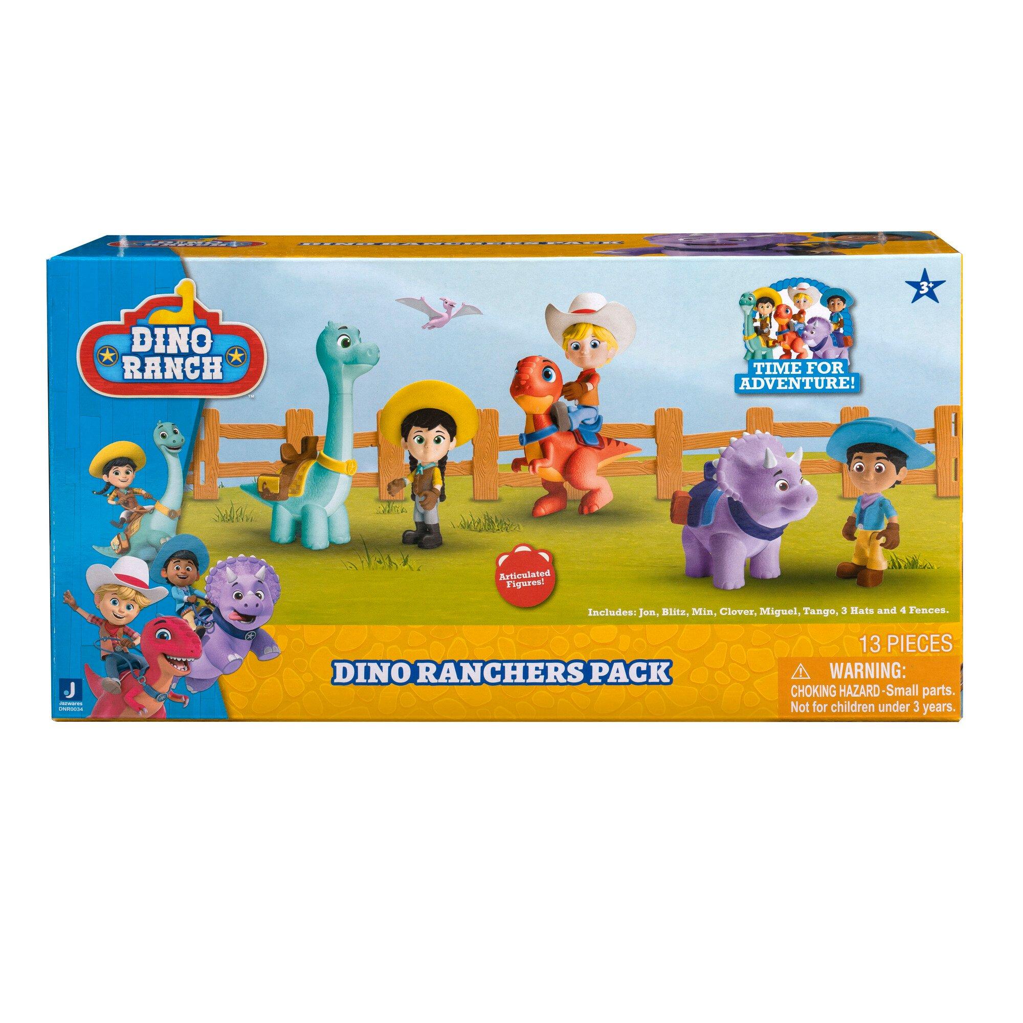 Jazwares Dino Ranch - Dino Ranchers 6-Pack Figures