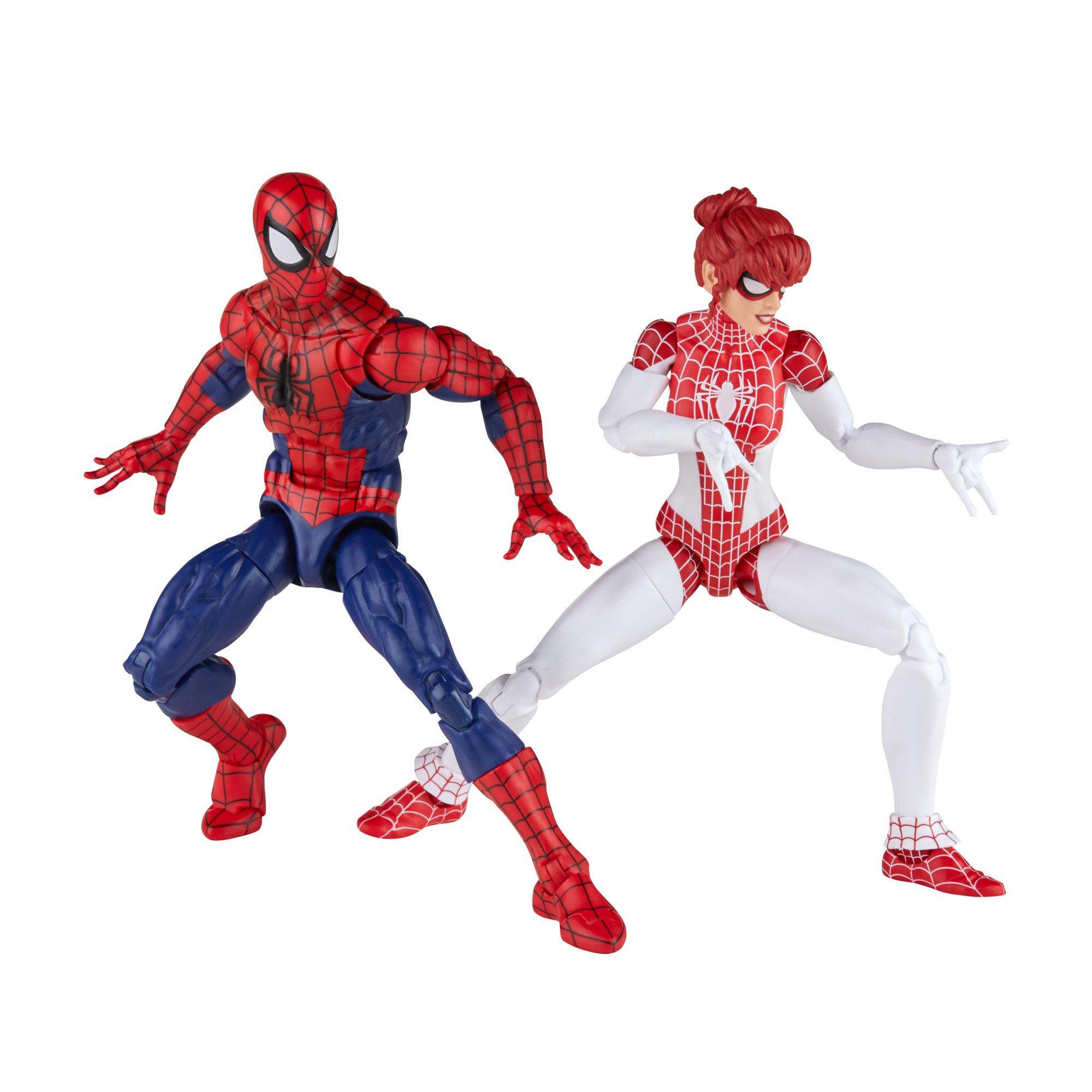 list item 1 of 14 Hasbro Marvel Legends Series 60th AnniversaryThe Amazing Spider-Man Renew Your Vows Spider-Man and Marvel's Spinnert 2 Pack 6-in Action Figures