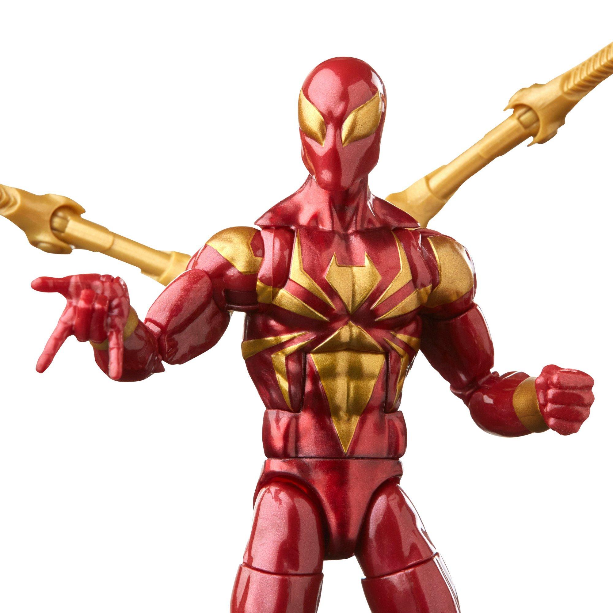 list item 5 of 7 Hasbro Marvel Legends Series Spider-Man Iron Spider 6-in Action Figure
