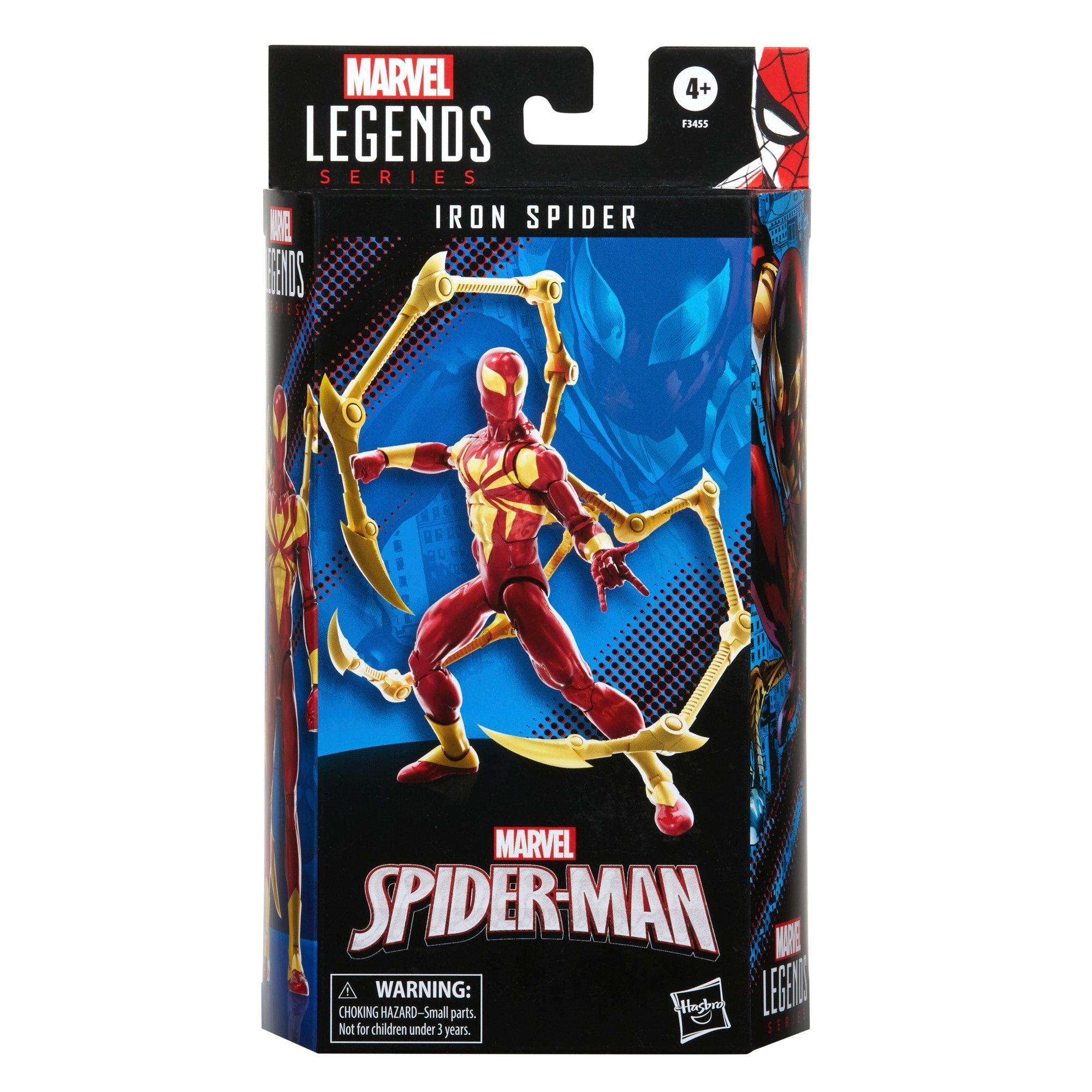 Hasbro Marvel Legends Series Spider-Man Iron Spider 6-in Action Figure
