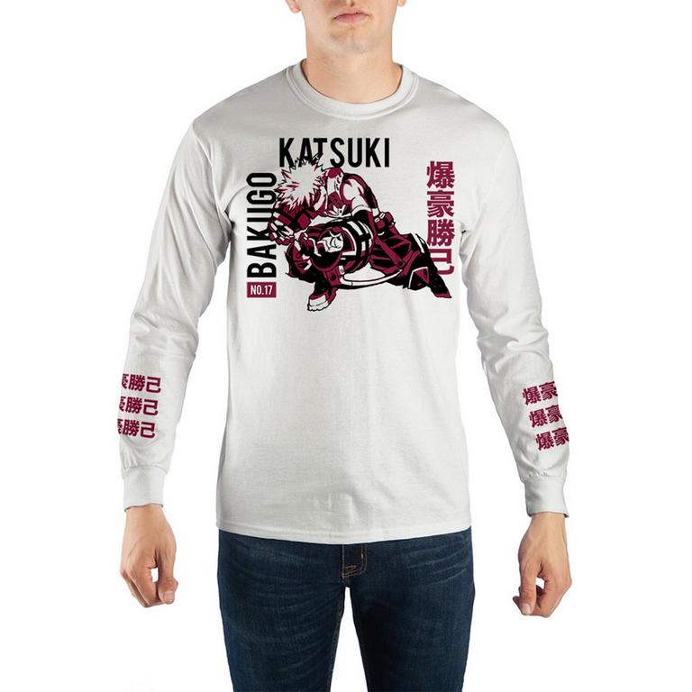 My Hero Academia Katsuki Bakugo Long Sleeve Unisex T-Shirt