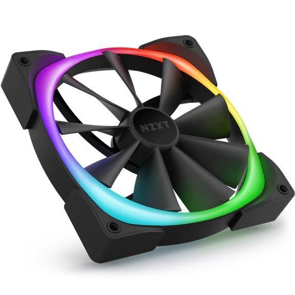 NZXT Aer RGB 2 120mm Computer Case Fan Triple Starter Pack | GameStop