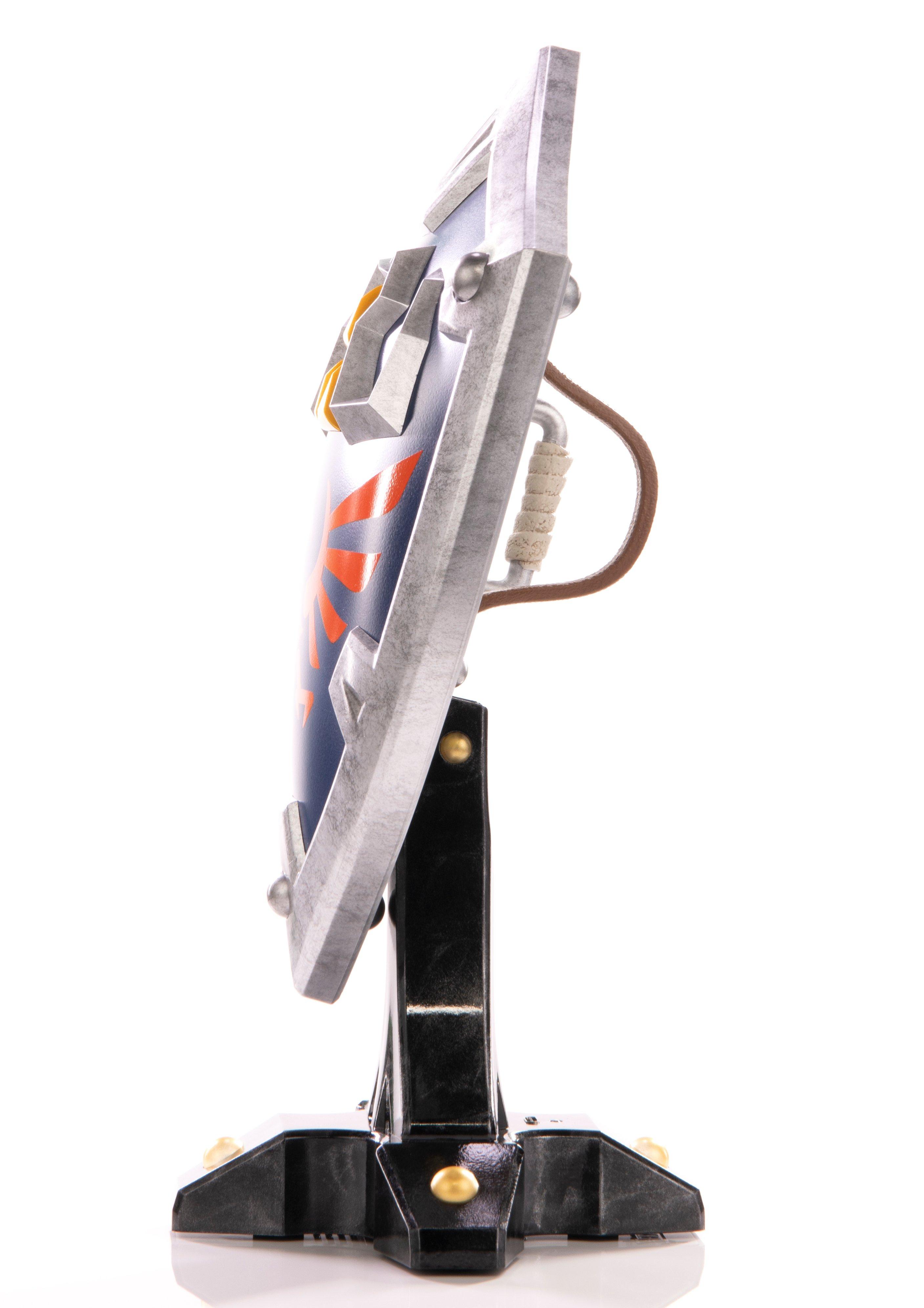 First 4 Figures The Legend of Zelda: Breath of the Wild Hylian Shield 11.5-in Statue with Magnetic Base Standard Edition GameStop Exclusive