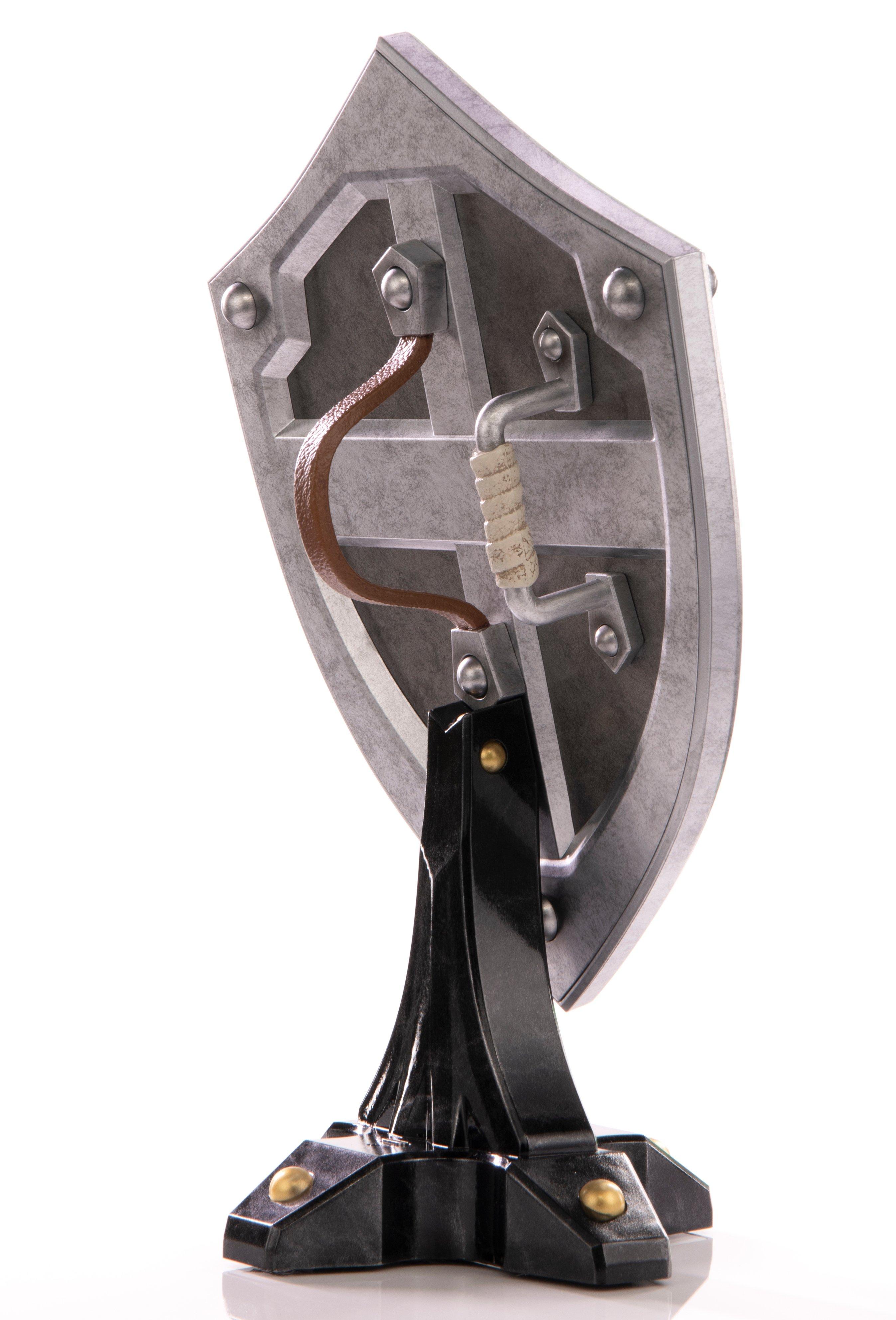 First 4 Figures The Legend of Zelda: Breath of the Wild Hylian Shield 11.5-in Statue with Magnetic Base Standard Edition GameStop Exclusive