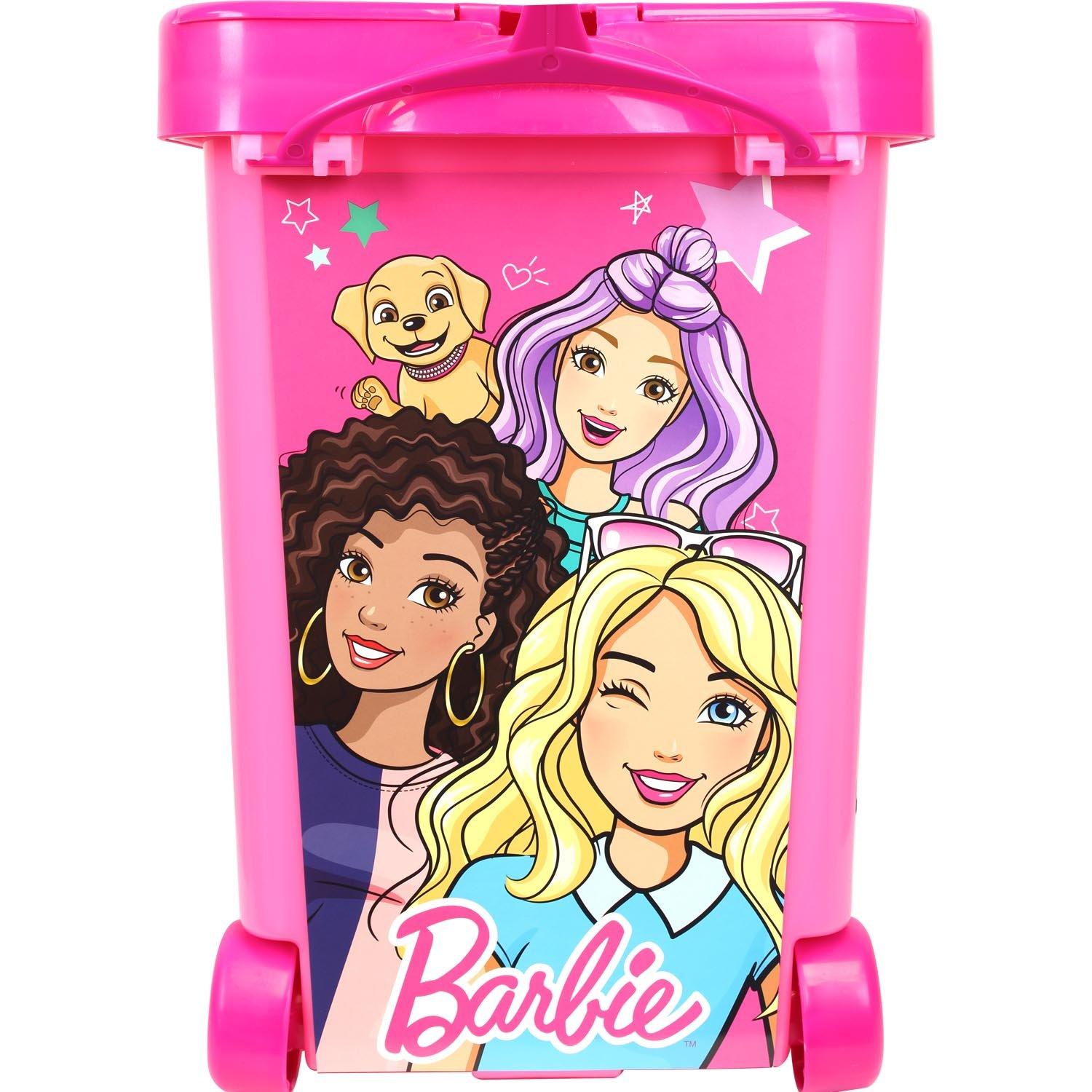 Tara Toys Barbie Store It All Doll Accessory Rolling Bin