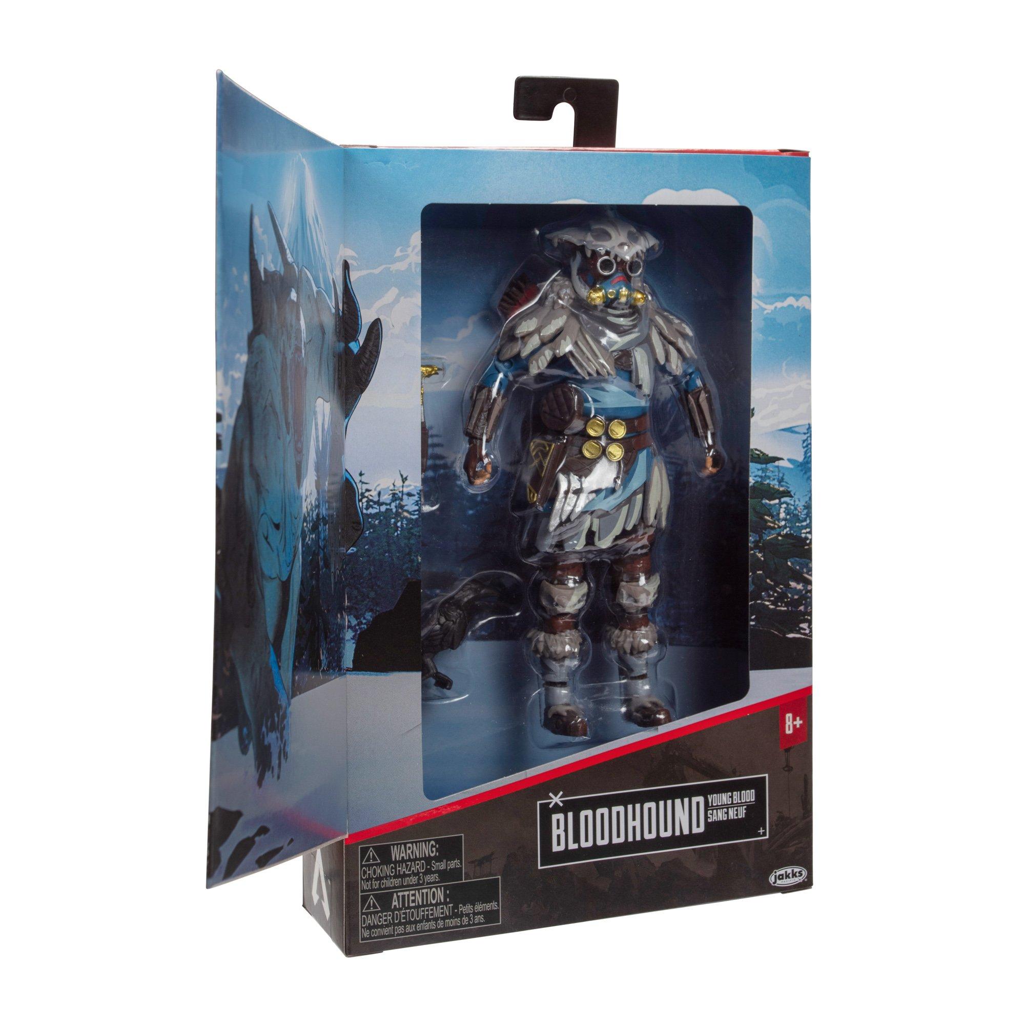 list item 2 of 14 Jakks Pacific Apex Legends: Old Ways, New Dawn Bloodhound Young Blood with Legendary Skin 6-in Action Figure GameStop Exclusive