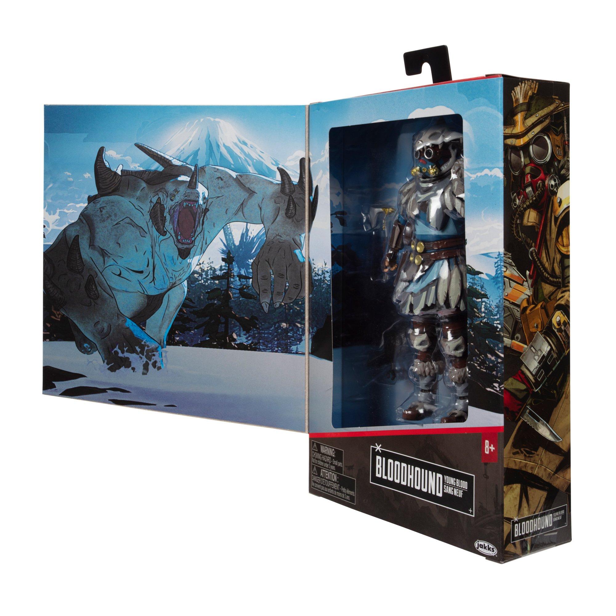 list item 3 of 14 Jakks Pacific Apex Legends: Old Ways, New Dawn Bloodhound Young Blood with Legendary Skin 6-in Action Figure GameStop Exclusive