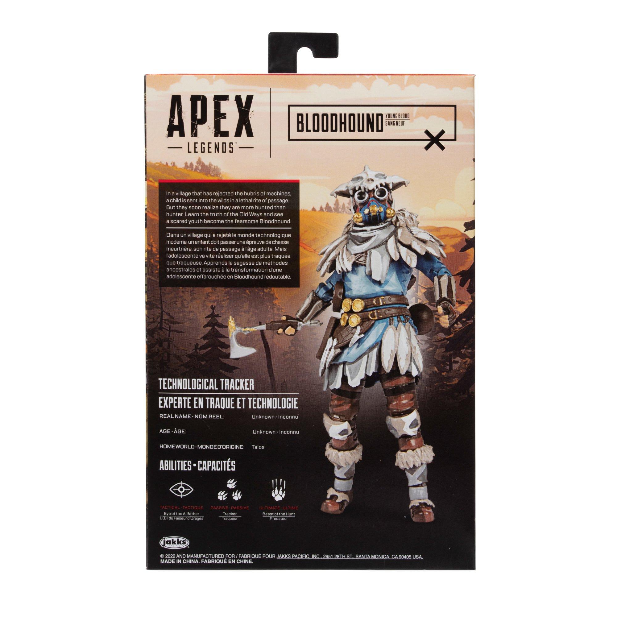 list item 14 of 14 Jakks Pacific Apex Legends: Old Ways, New Dawn Bloodhound Young Blood with Legendary Skin 6-in Action Figure GameStop Exclusive