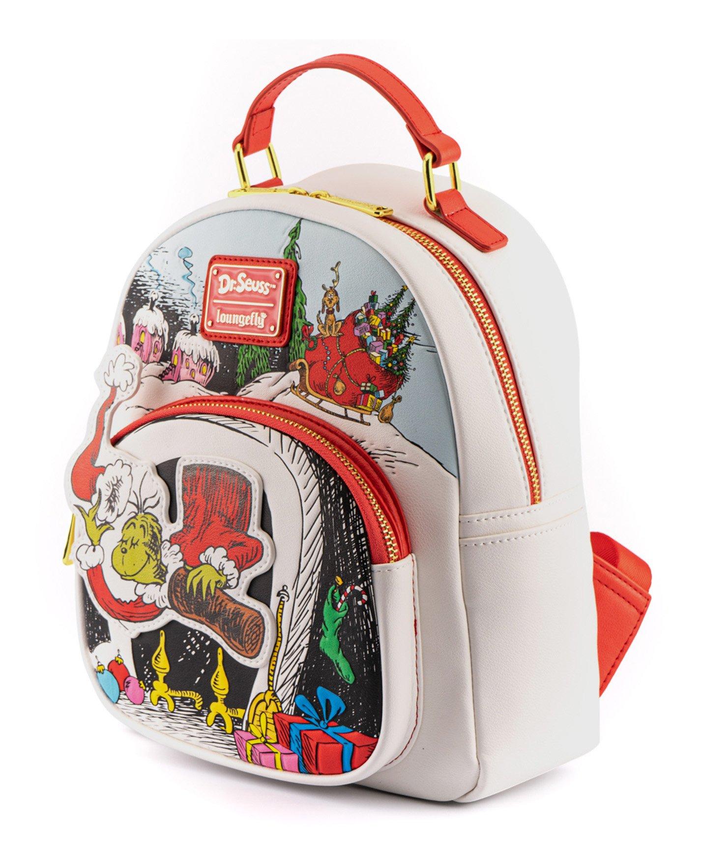 Loungefly The Grinch Chimney Thief Mini Backpack