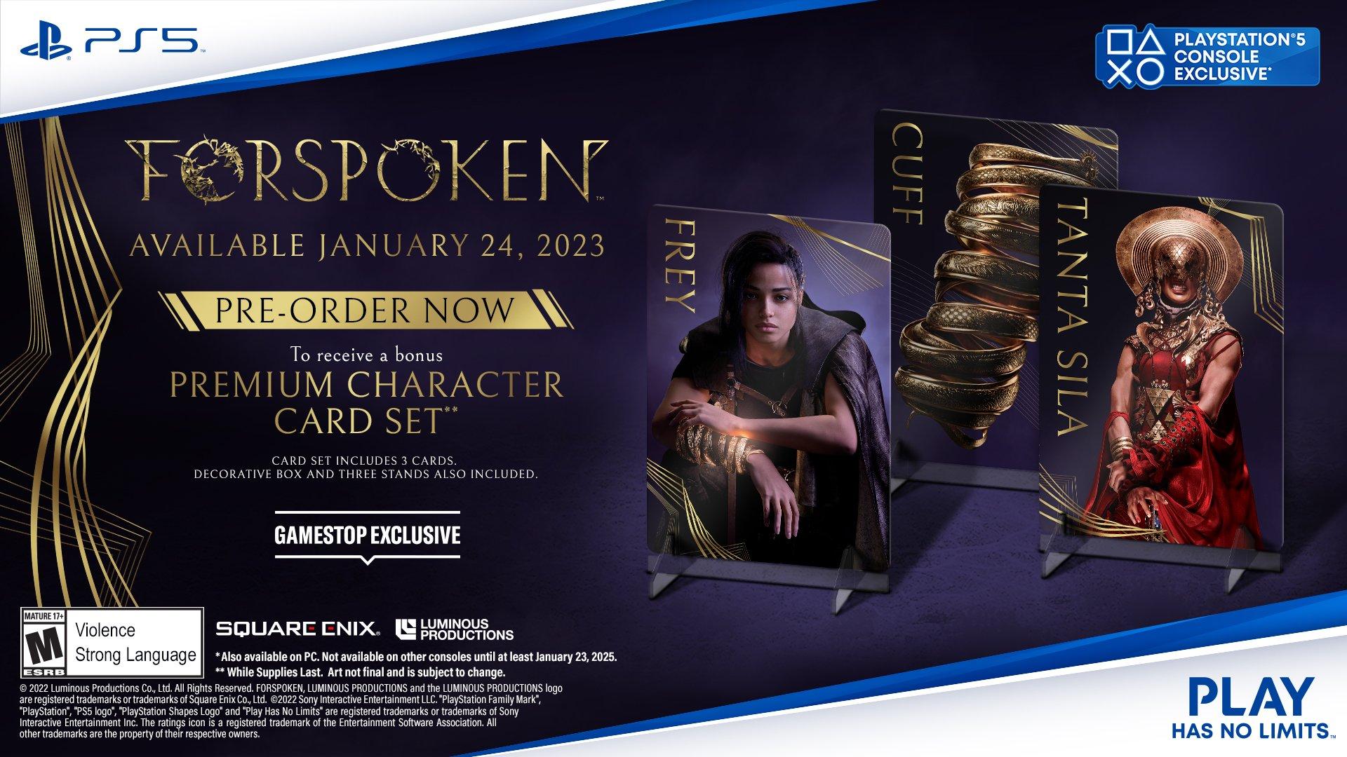 More Information on PS5 Console Exclusive Forspoken Coming Later This Year