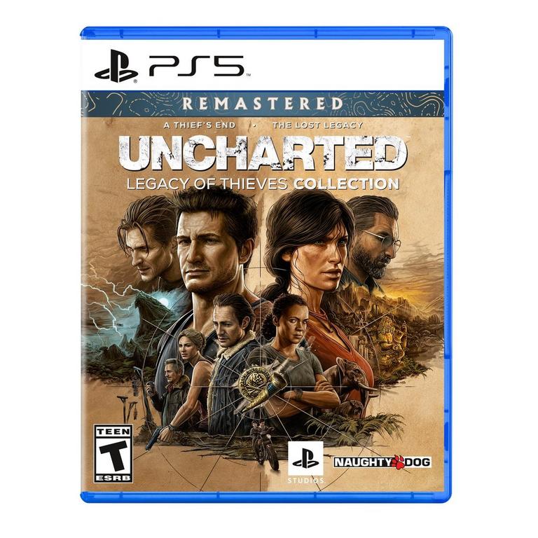 Sammenhængende Overbevisende røg Uncharted: Legacy of Thieves Collection - PS5 | PlayStation 5 | GameStop