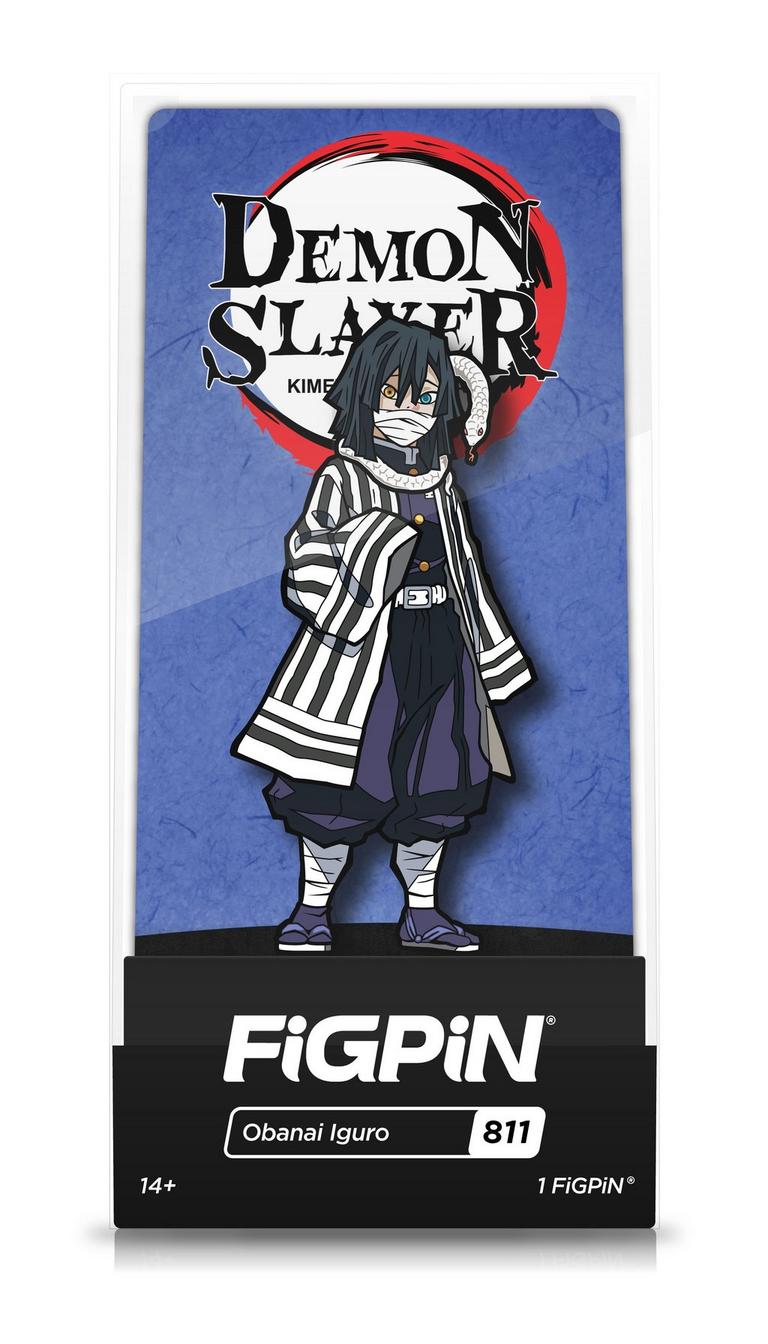 FiGPiN Demon Slayer: Kimetsu no Yaiba Obanai Iguro Collectible Enamel Pin