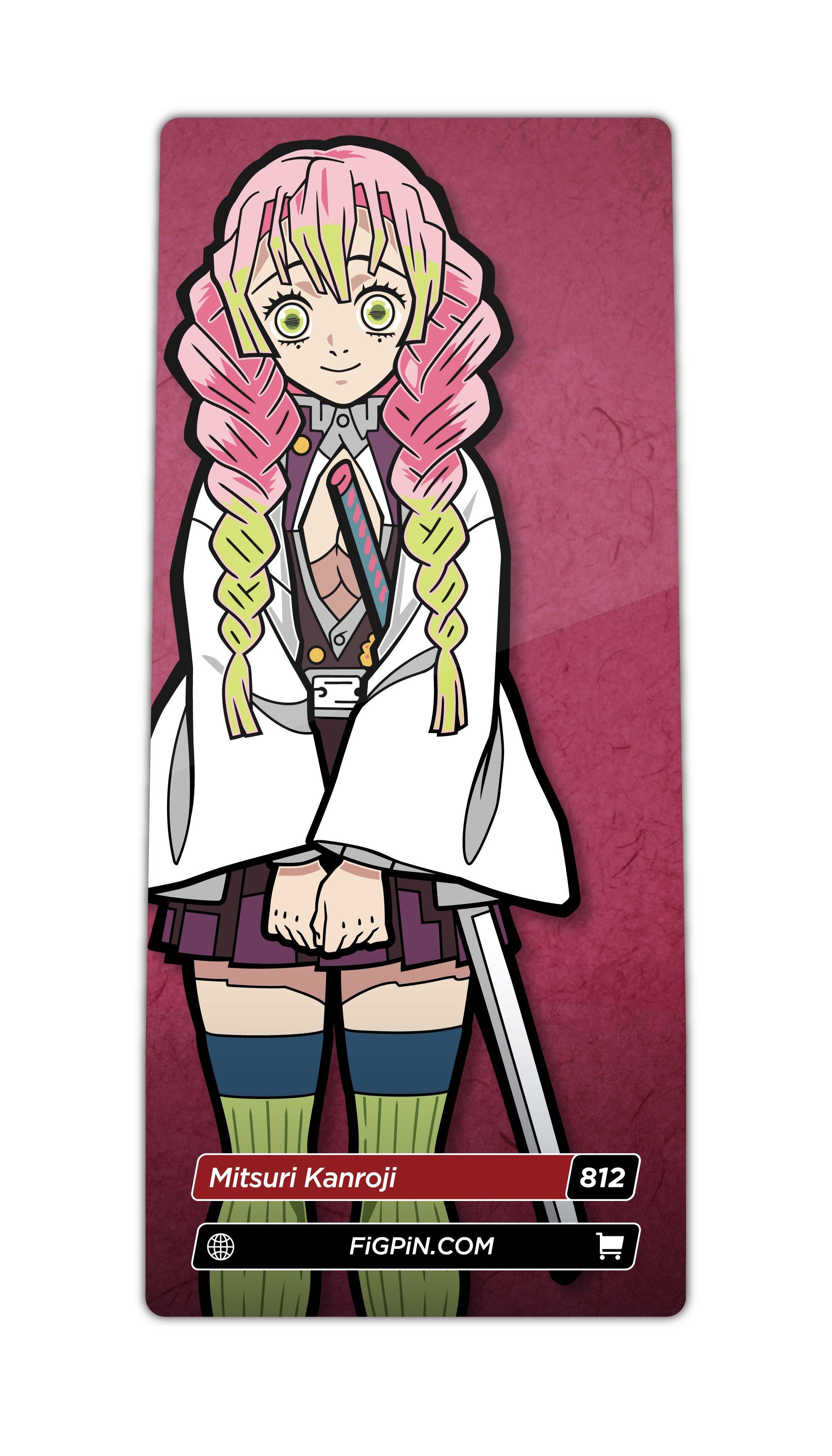 FiGPiN Demon Slayer: Kimetsu no Yaiba Mitsuri Kanroji Collectible Enamel Pin