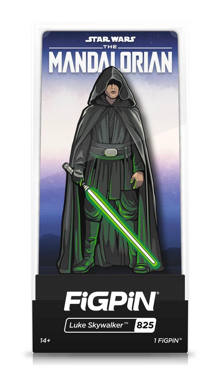 FiGPiN Star Wars: The Mandalorian Luke Skywalker Collectible Enamel Pin