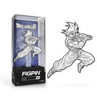 list item 1 of 2 FiGPiN Dragon Ball Super Goku Action Black and White GameStop Exclusive Enamel Pin