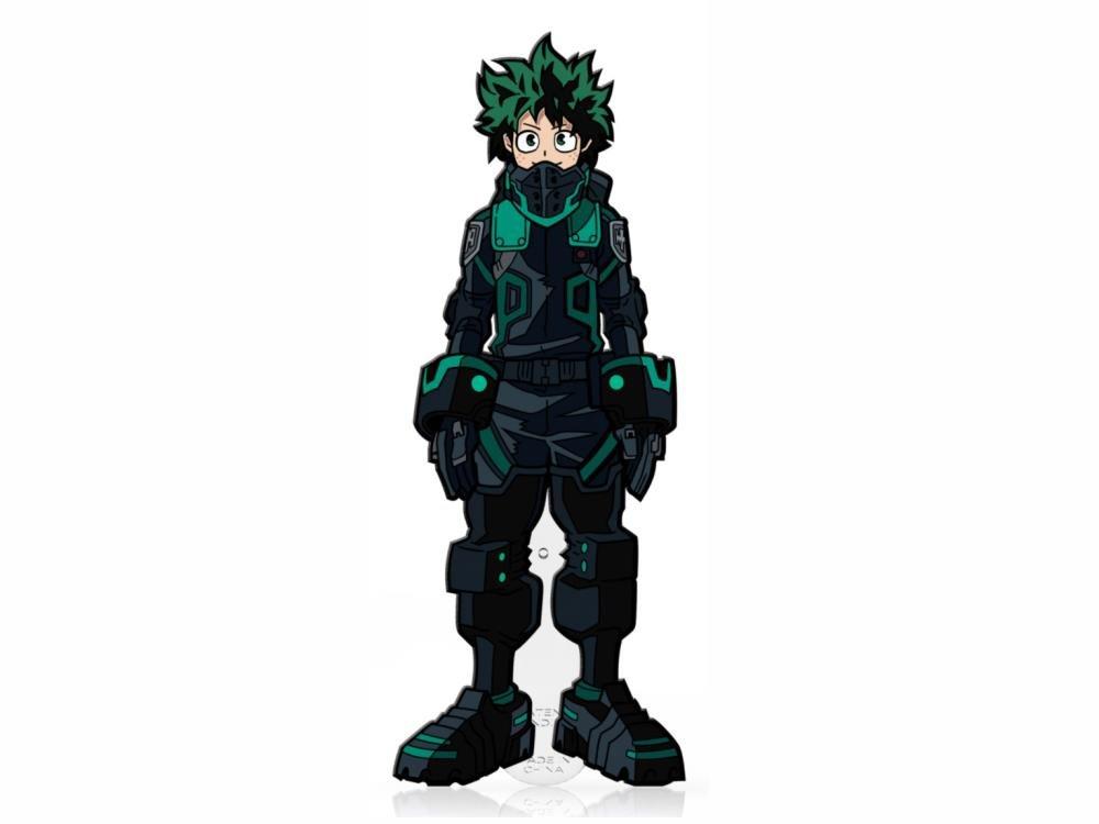 FiGPiN My Hero Academia World Heroes Mission Izuku Midoriya Enamel Pin