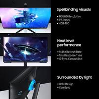list item 9 of 10 Samsung Odyssey G70A 28-in UHD (3840x2160) 144Hz 1ms Gaming Monitor LS28AG700NNXZA