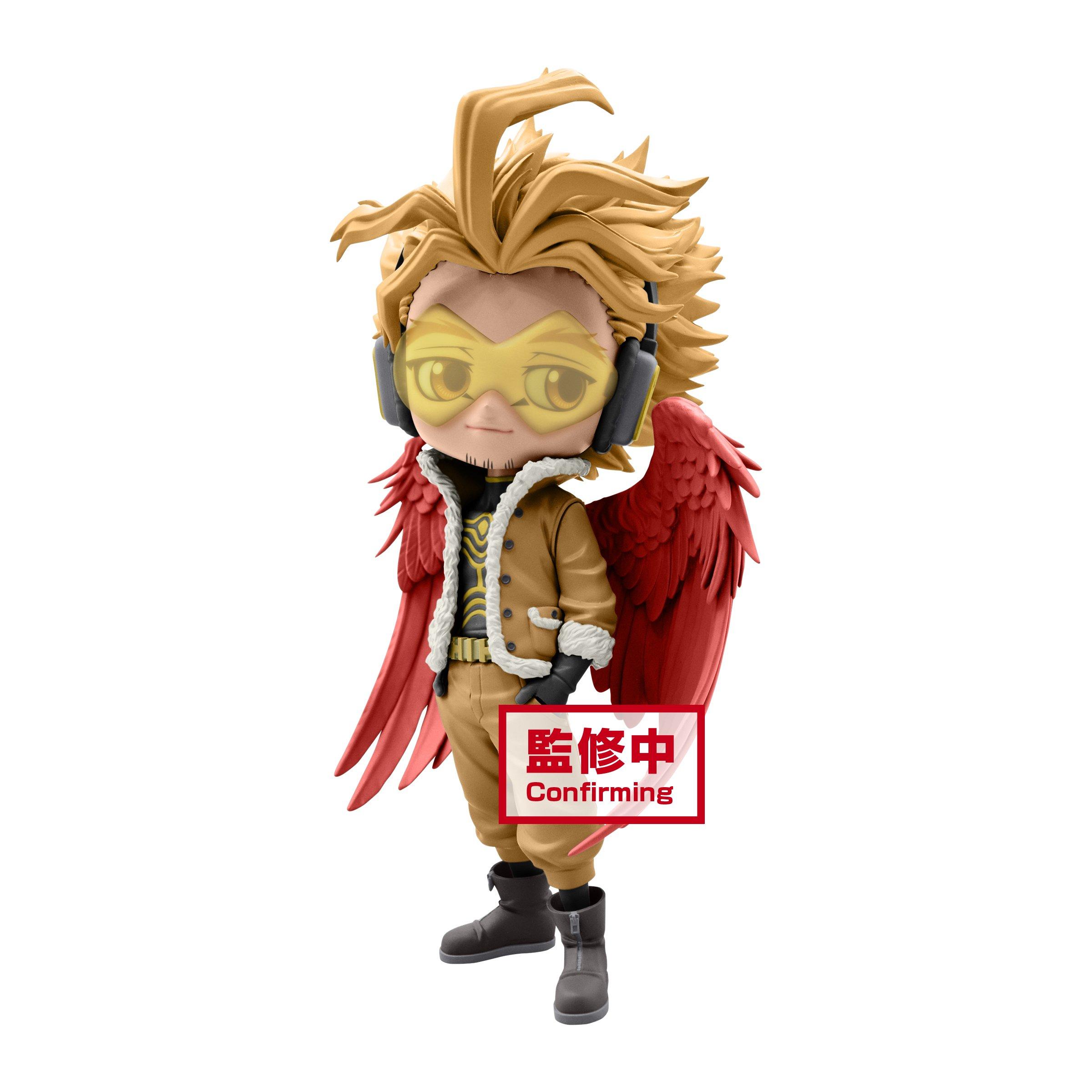 Banpresto My Hero Academia Hawks Version A 5.5-in Q posket Figure