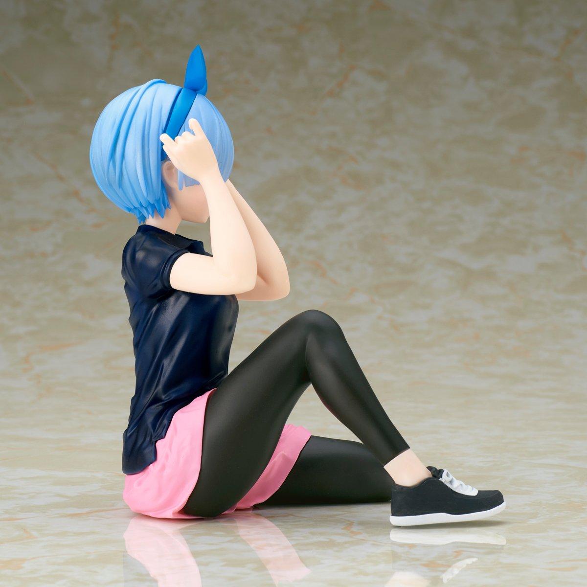 Banpresto Re:Zero - Starting Life in Another World Rem Training Style Relax Time Version 5.5-in Figure