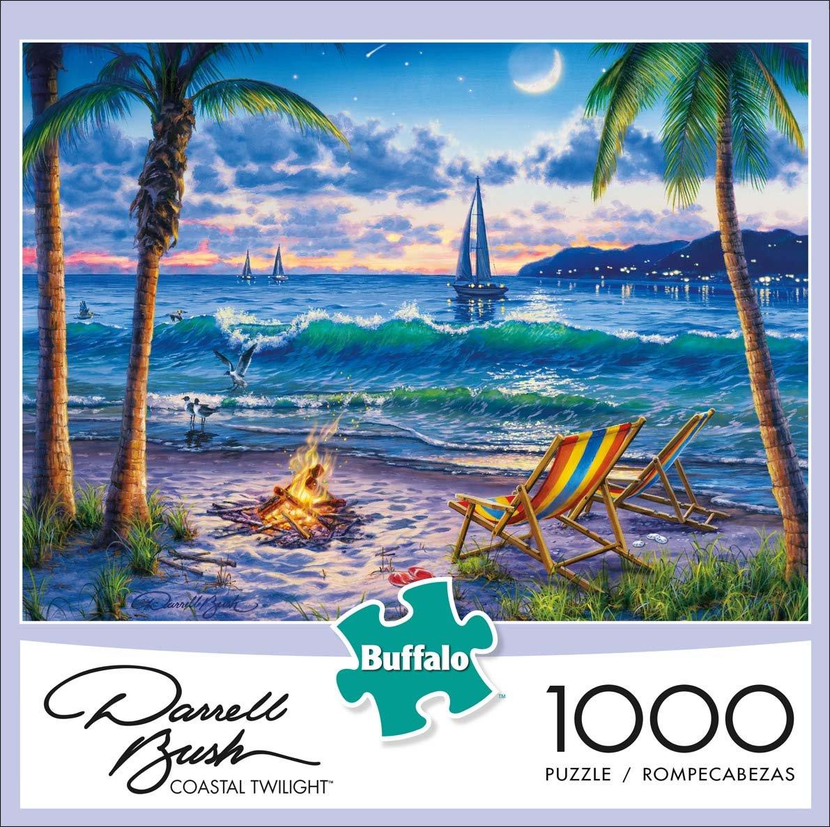 NEW Buffalo Games Darrell Bush Twilight's Calm 1000 Piece Jigsaw Puzzle 