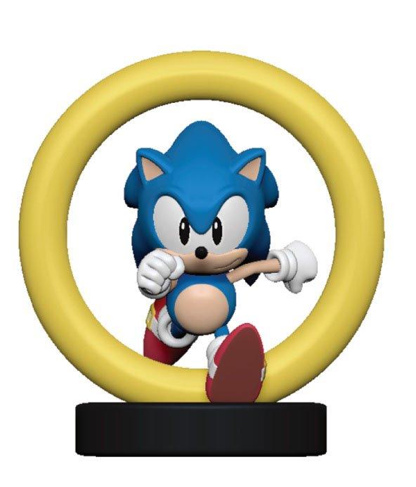 Just Funky Sonic the Hedgehog 3D Figural Gold Ring 6-in Lamp