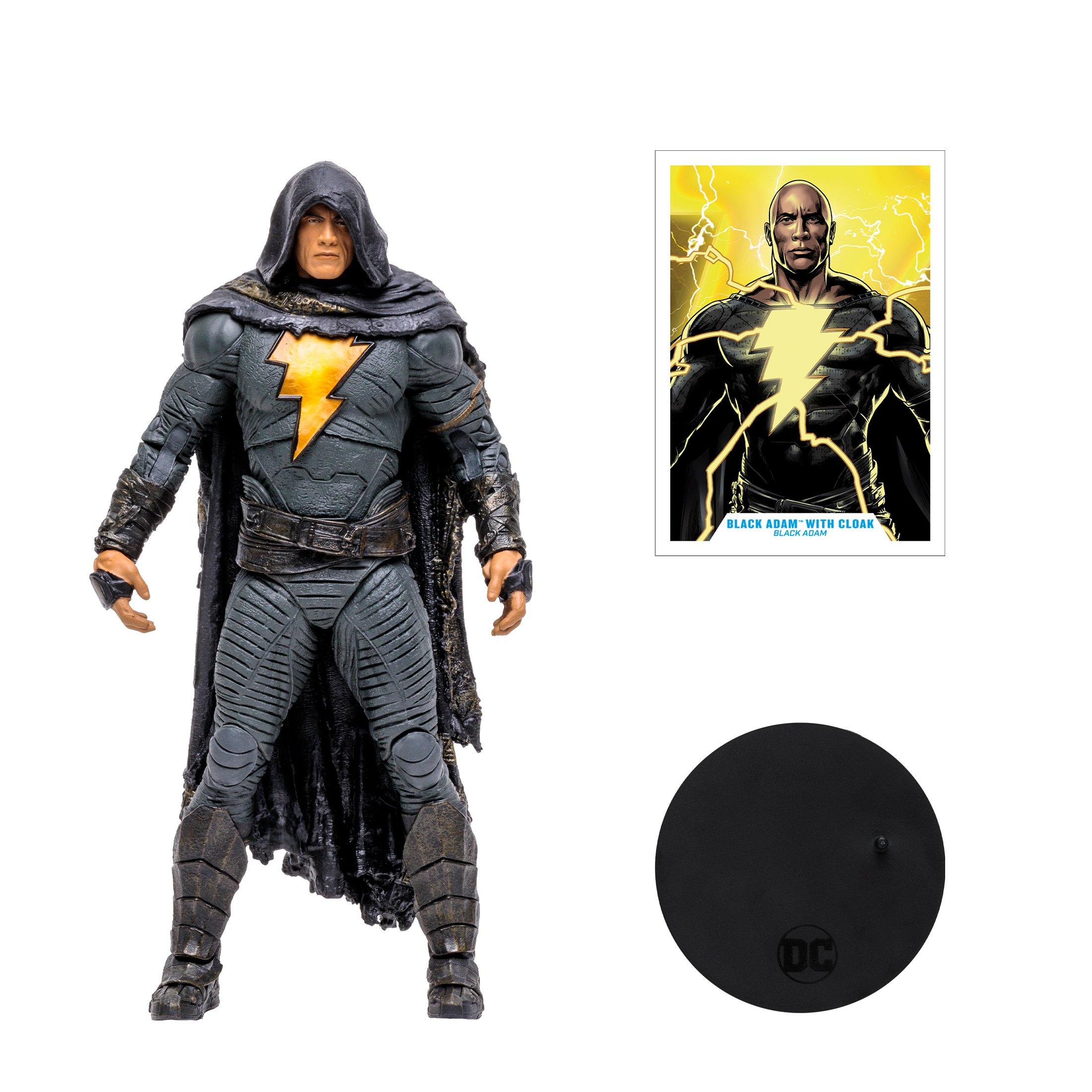 list item 2 of 10 McFarlane Toys DC Multiverse Black Adam - Black Adam with Cloak 7-in Scale Action Figure