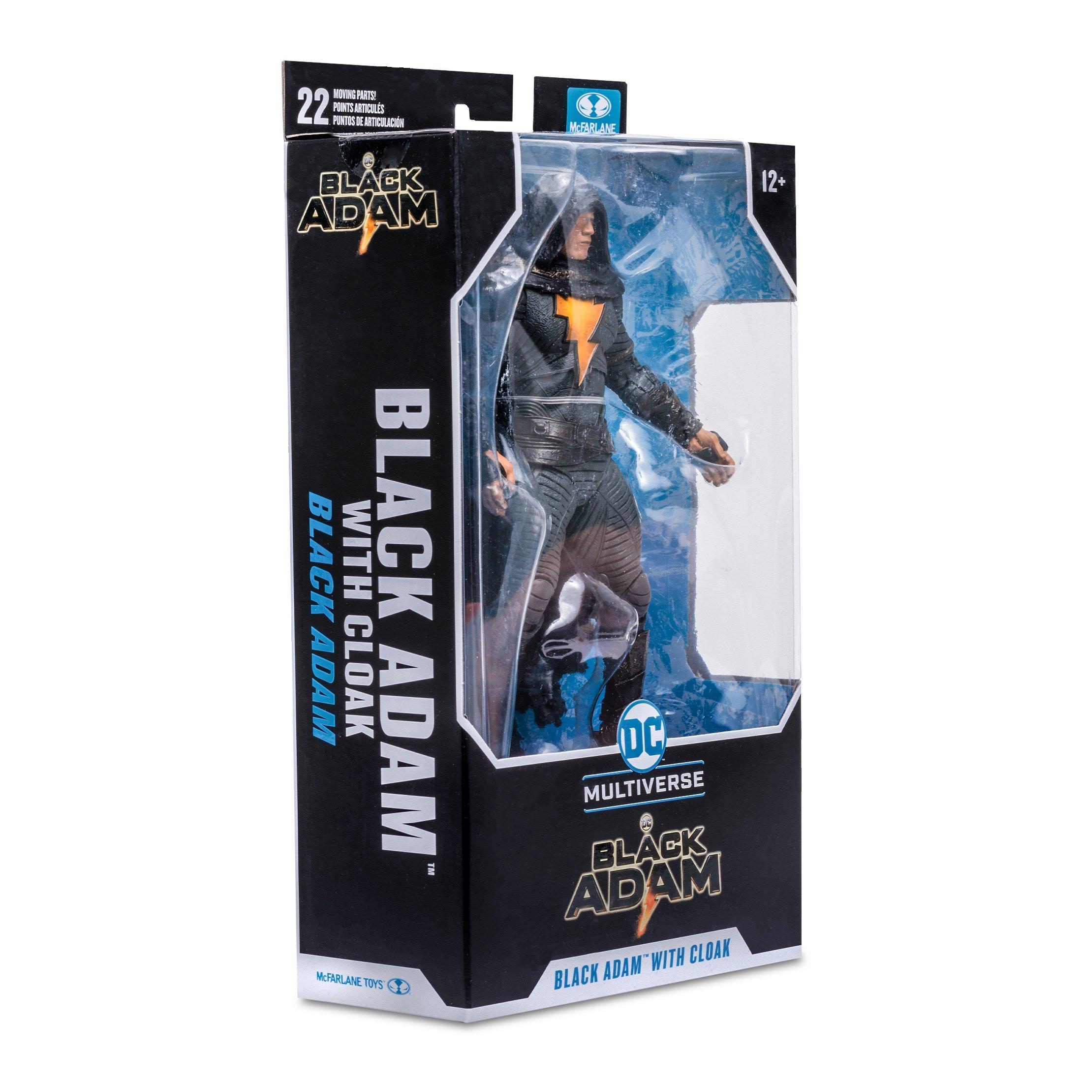 list item 9 of 10 McFarlane Toys DC Multiverse Black Adam - Black Adam with Cloak 7-in Scale Action Figure