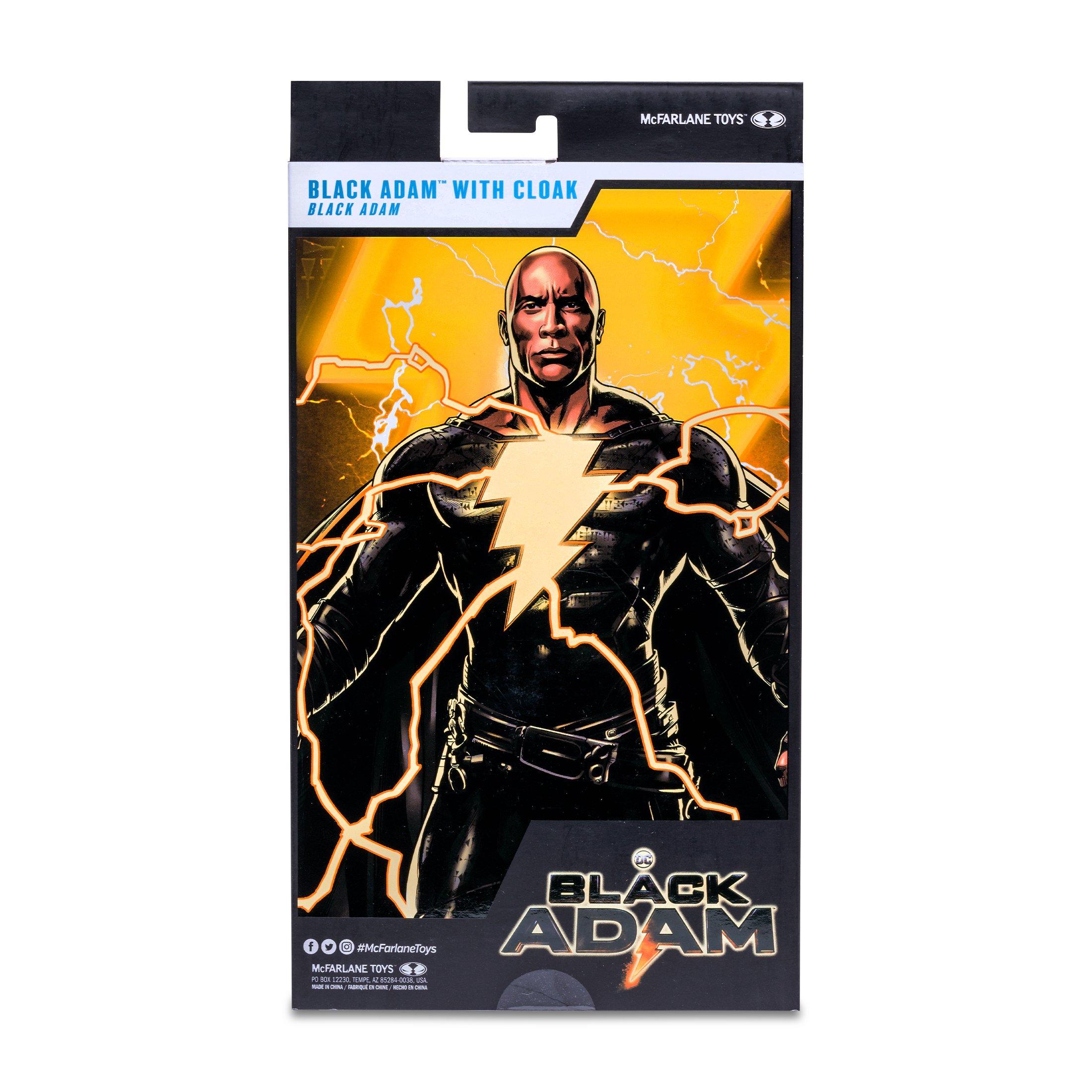 list item 10 of 10 McFarlane Toys DC Multiverse Black Adam - Black Adam with Cloak 7-in Scale Action Figure