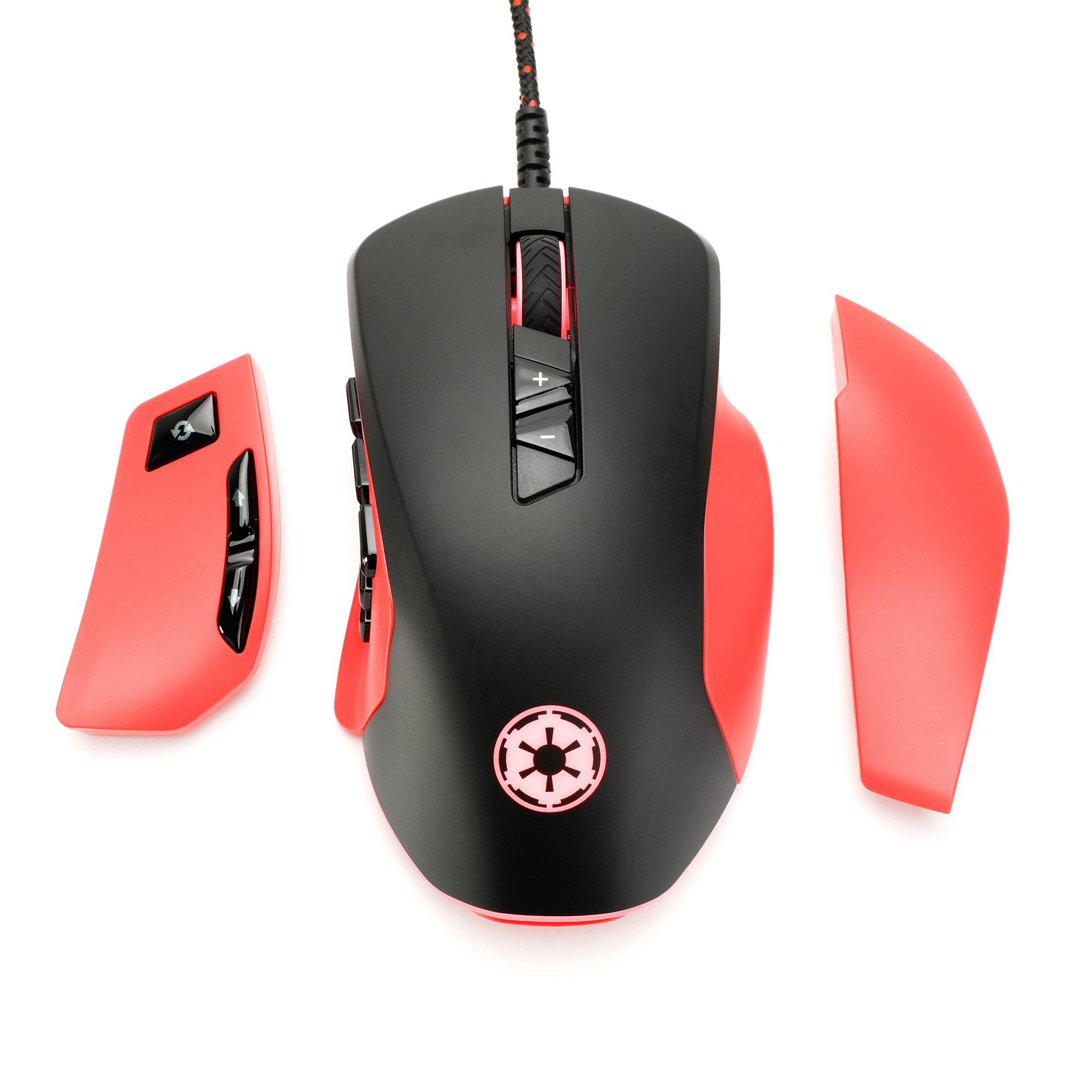 Geeknet Star Darth Vader Wired MMO RGB Gaming Mouse GameStop Exclusive | GameStop