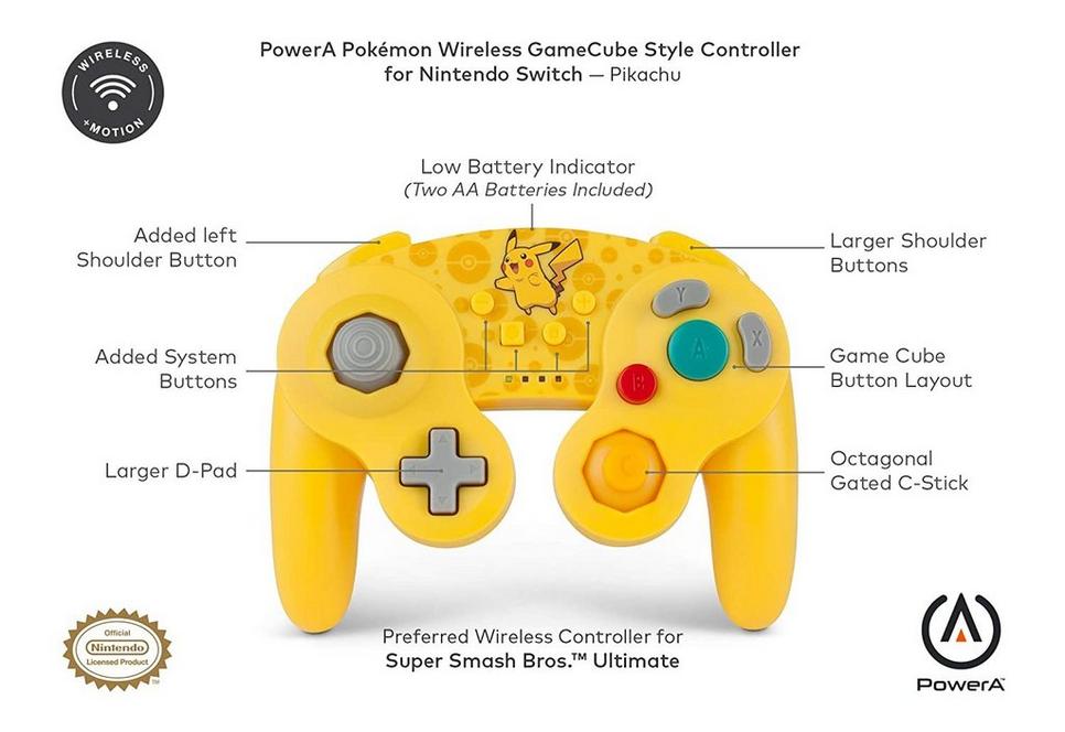 Gamecube Gamestop Switch Wireless Controller New Gamecube