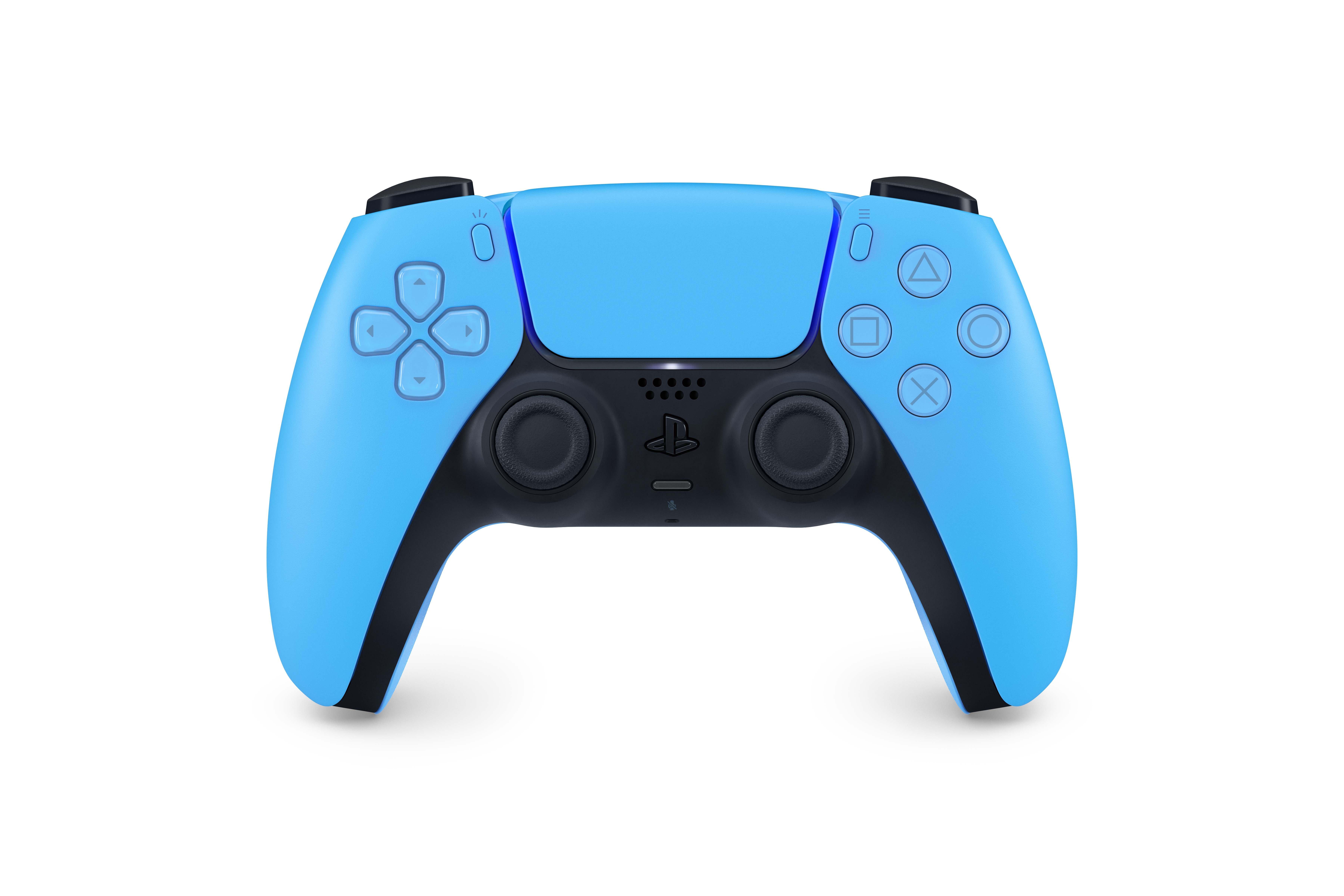 GameStop Controller Grip 2-Pack for PlayStation 5 - Blue and White