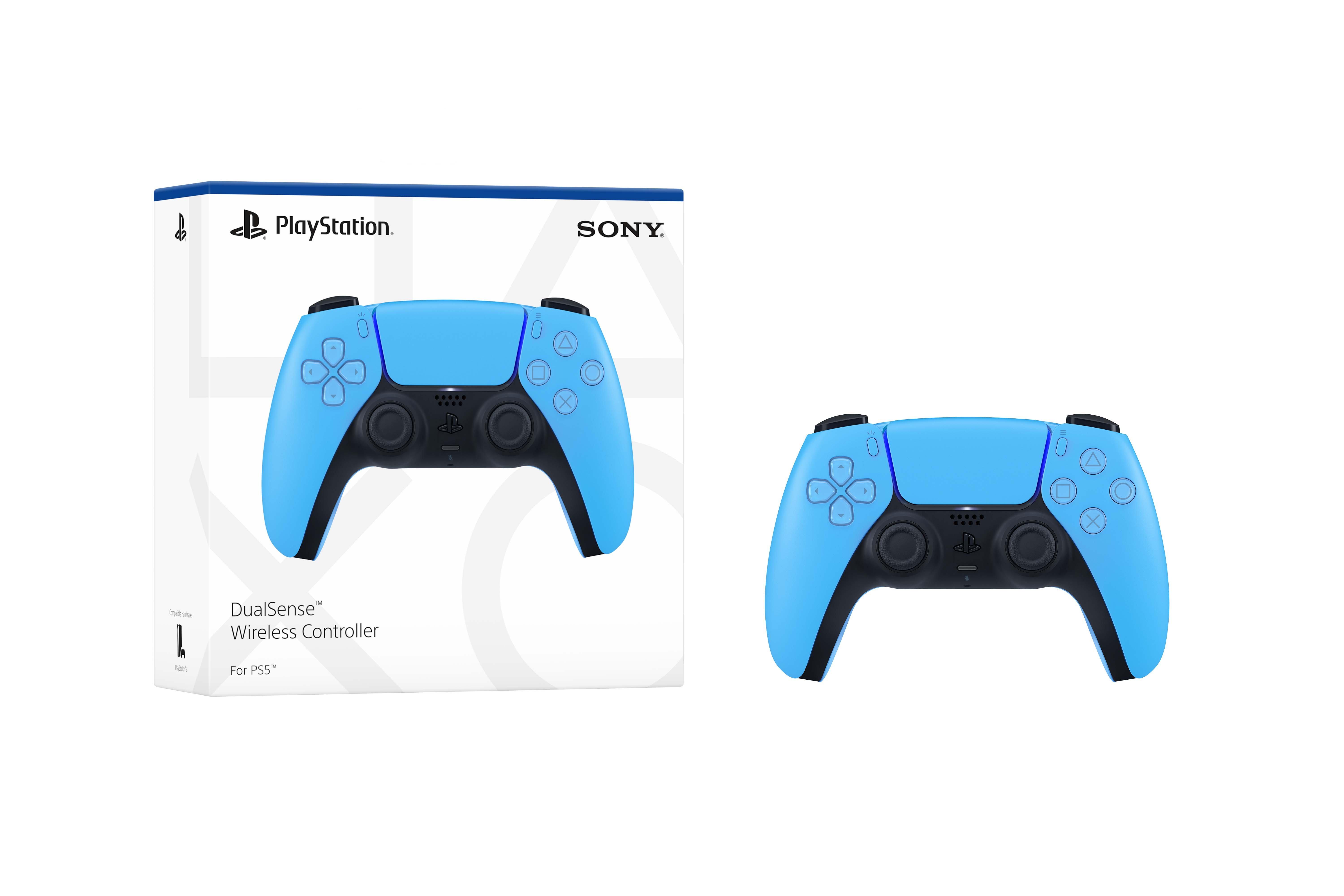 Sony DualSense Wireless Controller for PlayStation 5 - Starlight Blue  (Renewed) : Everything Else 