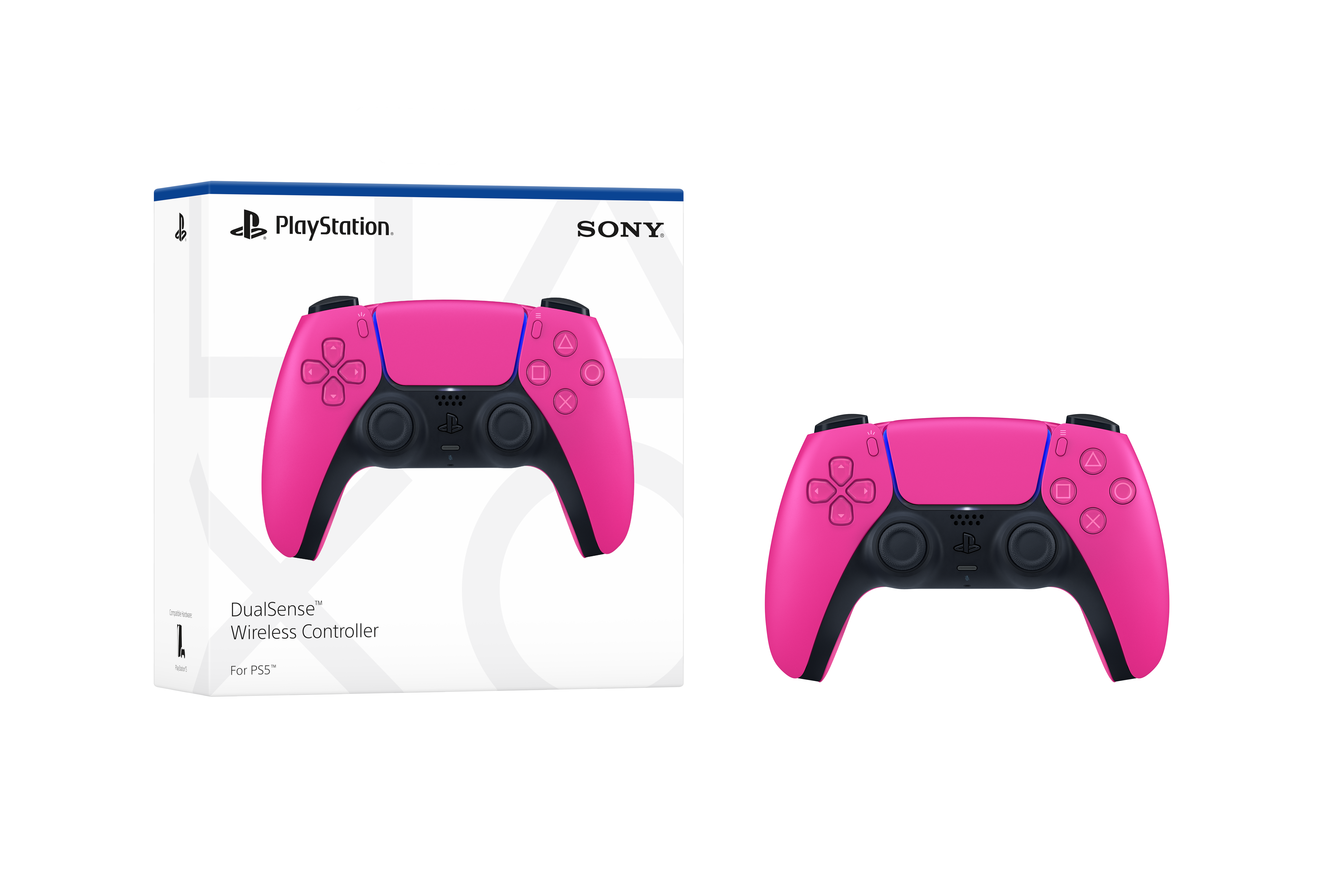 Mando Dualsense Ps5 Rosado ¦ Mando Playstation 5 Dualsense Nova Pink -  Promart