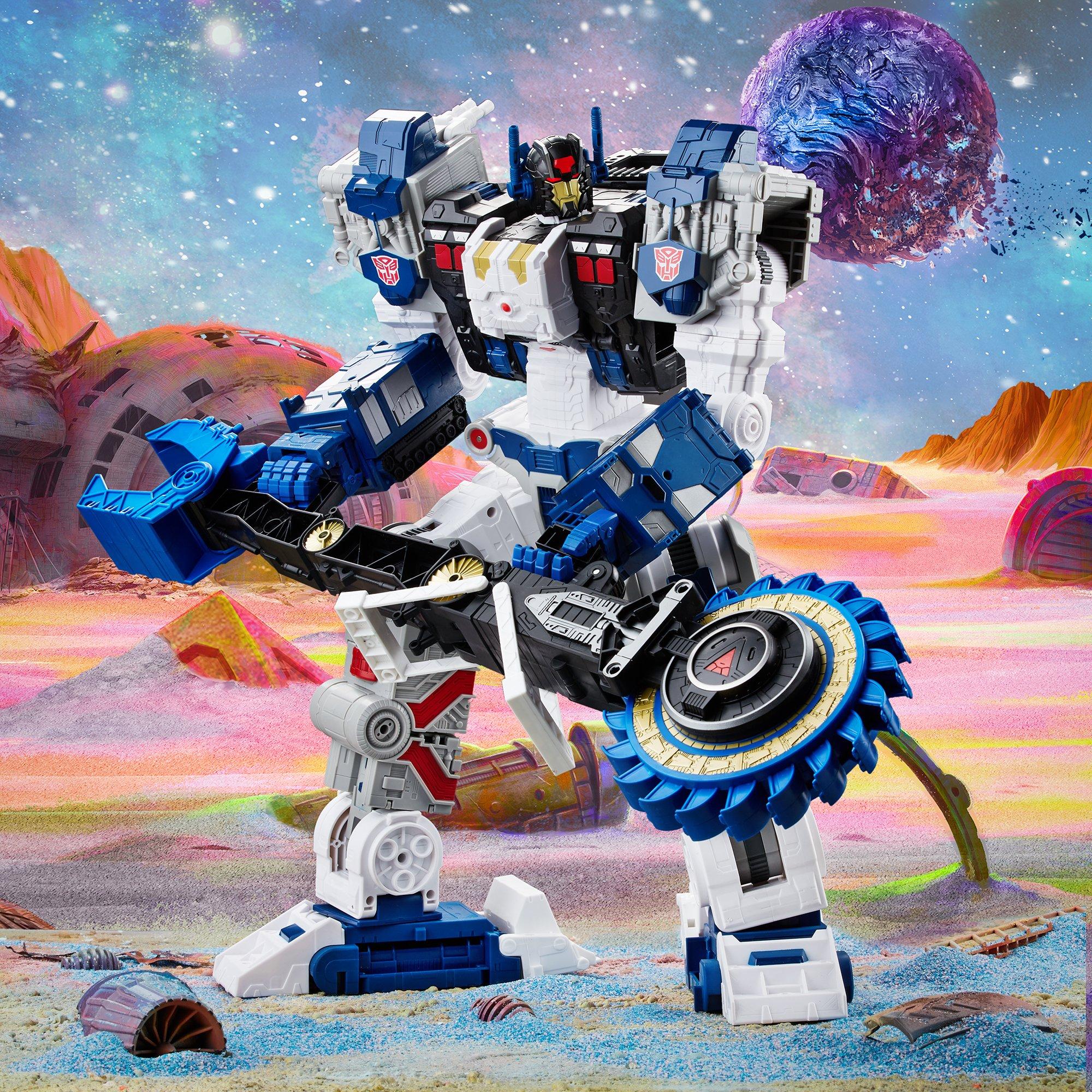 Hasbro Transformers: Generations Legacy Series Titan Cybertron Universe Metroplex 22-in Action Figure