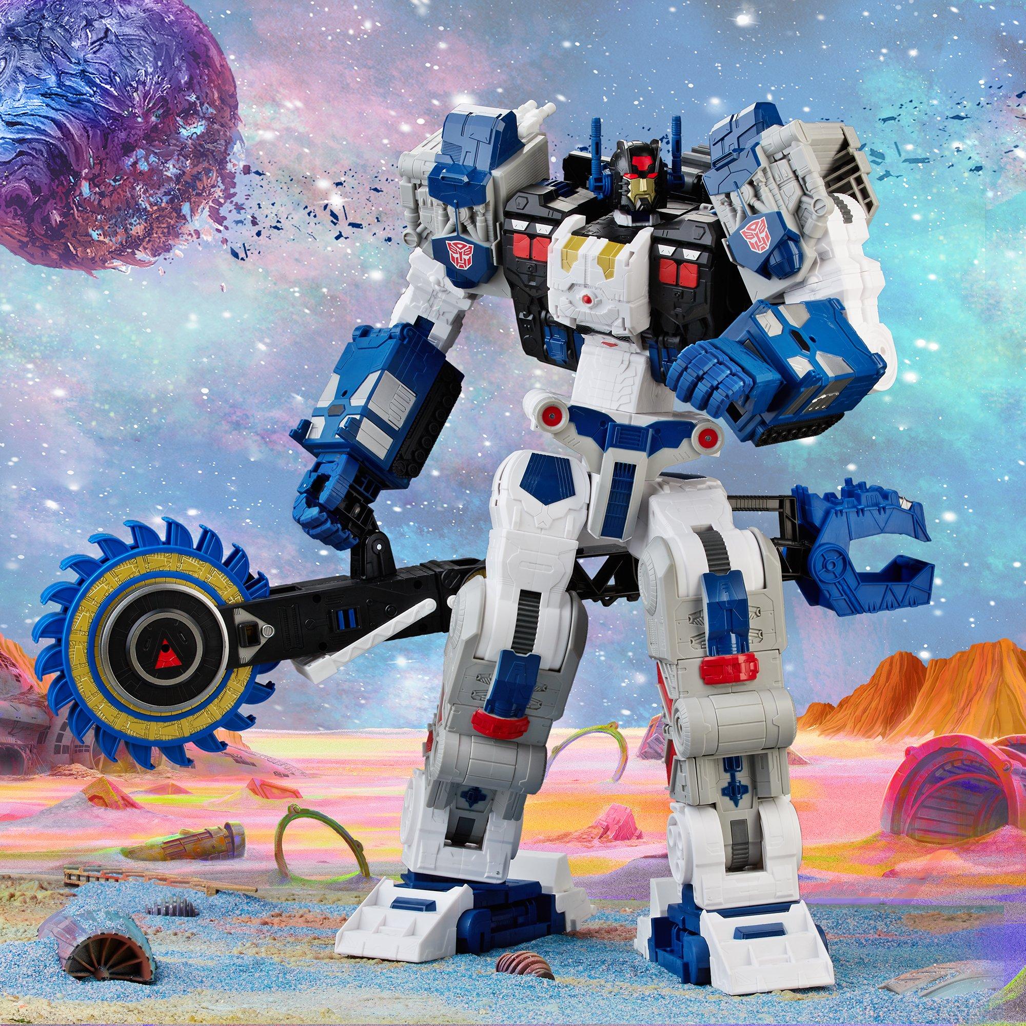 Hasbro Transformers: Generations Legacy Series Titan Cybertron Universe Metroplex 22-in Action Figure