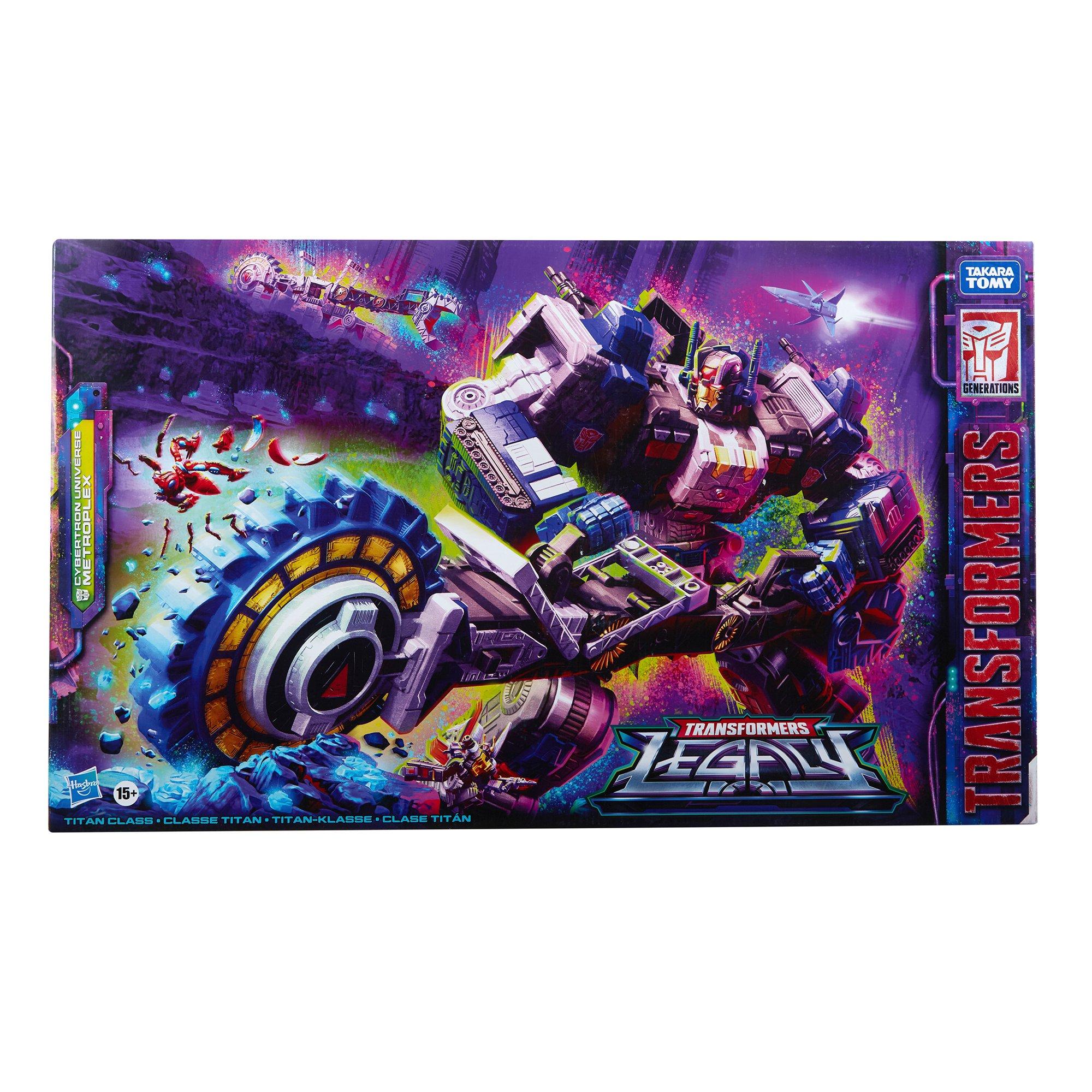 Hasbro Transformers: Generations Legacy Series Titan Cybertron Universe Metroplex 22-in Action Figure