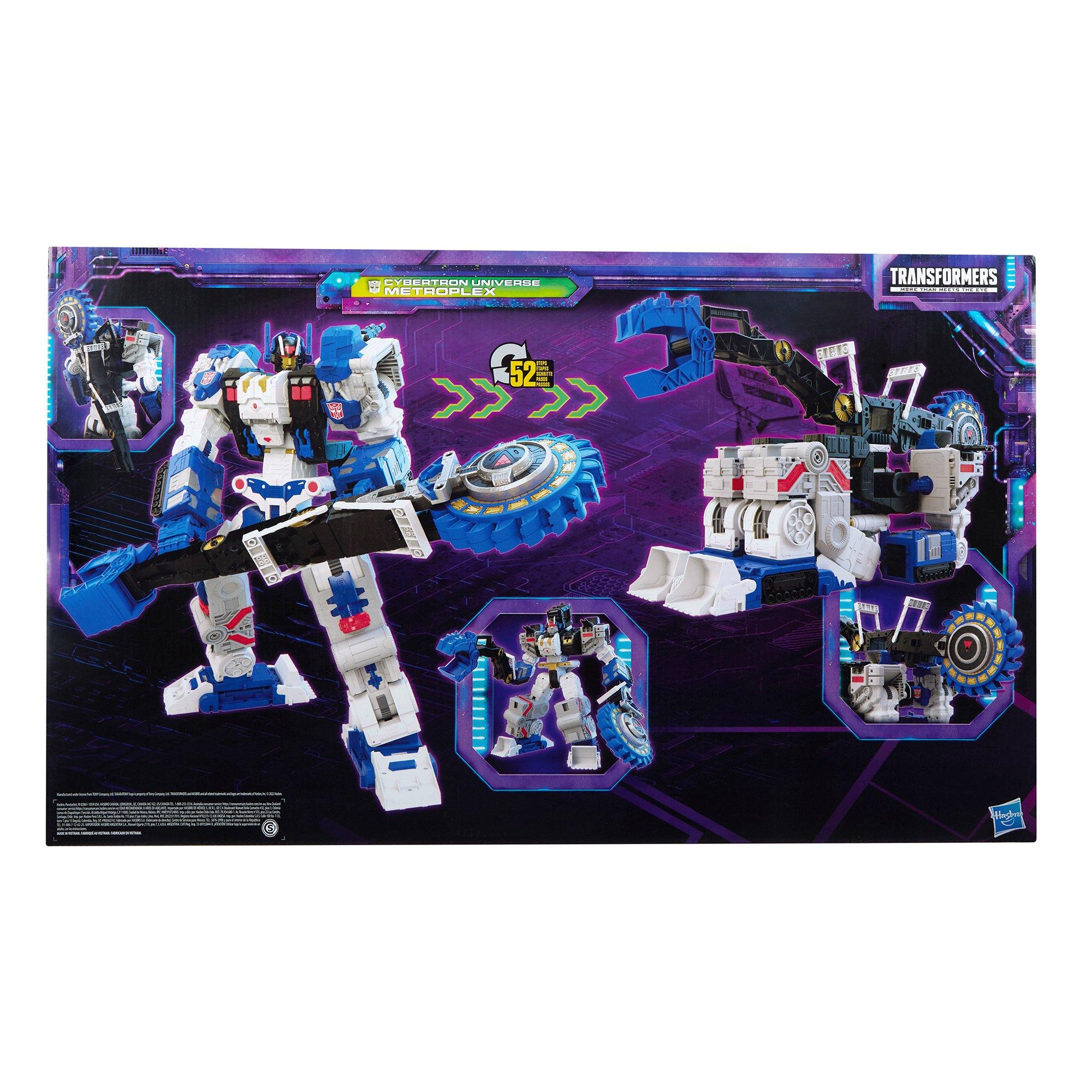 Hasbro Transformers: Generations Legacy Series Titan Cybertron Universe Metroplex 22-in Action Figure