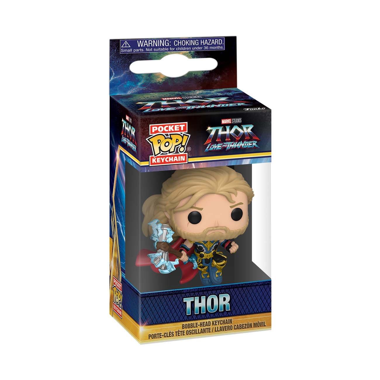 Funko Pocket POP! Marvel Thor: Love and Thunder Thor 3-in Vinyl Figure  Keychain